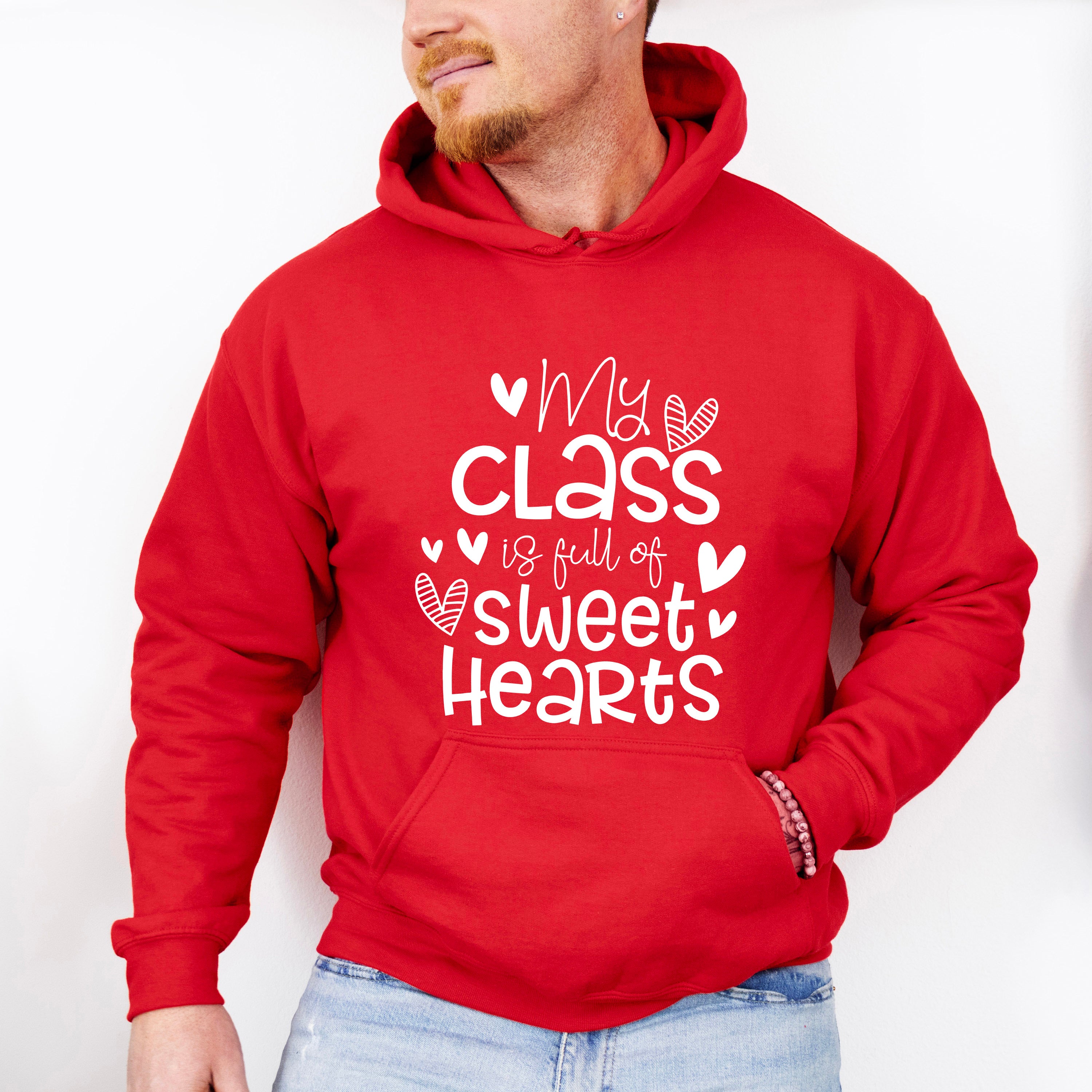 My Class is Full of Sweethearts Valentines Theme T-shirt, Hoodie, Sweatshirt