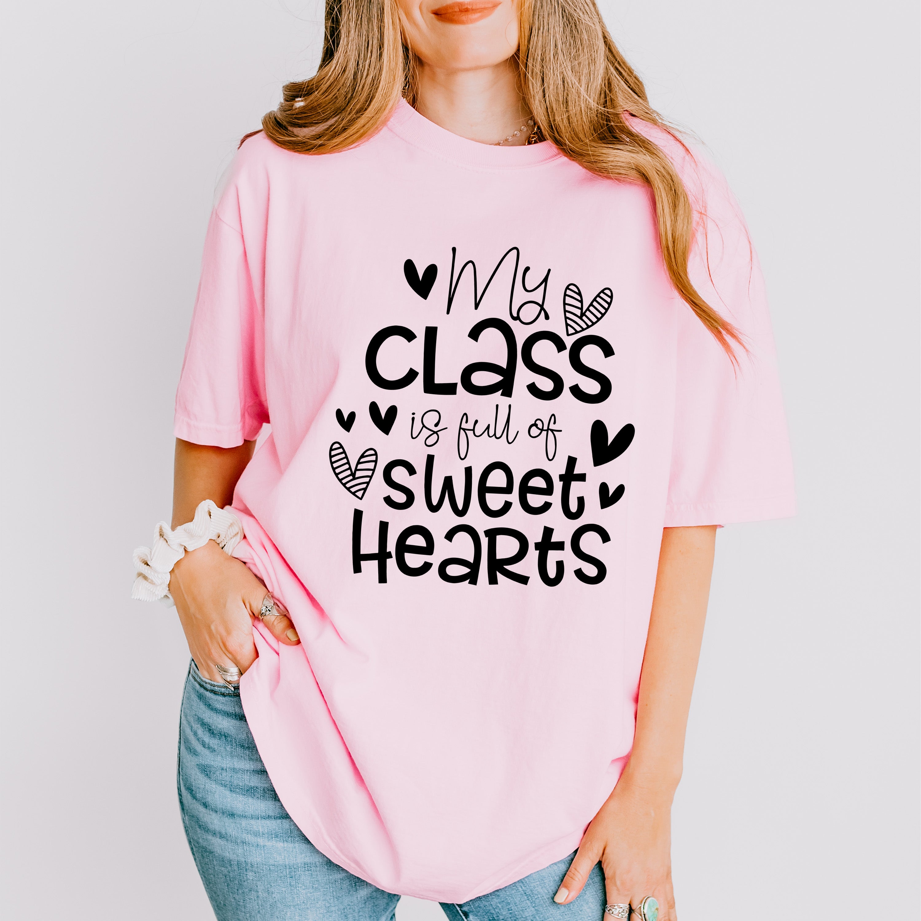 My Class is Full of Sweethearts Valentines Theme T-shirt, Hoodie, Sweatshirt