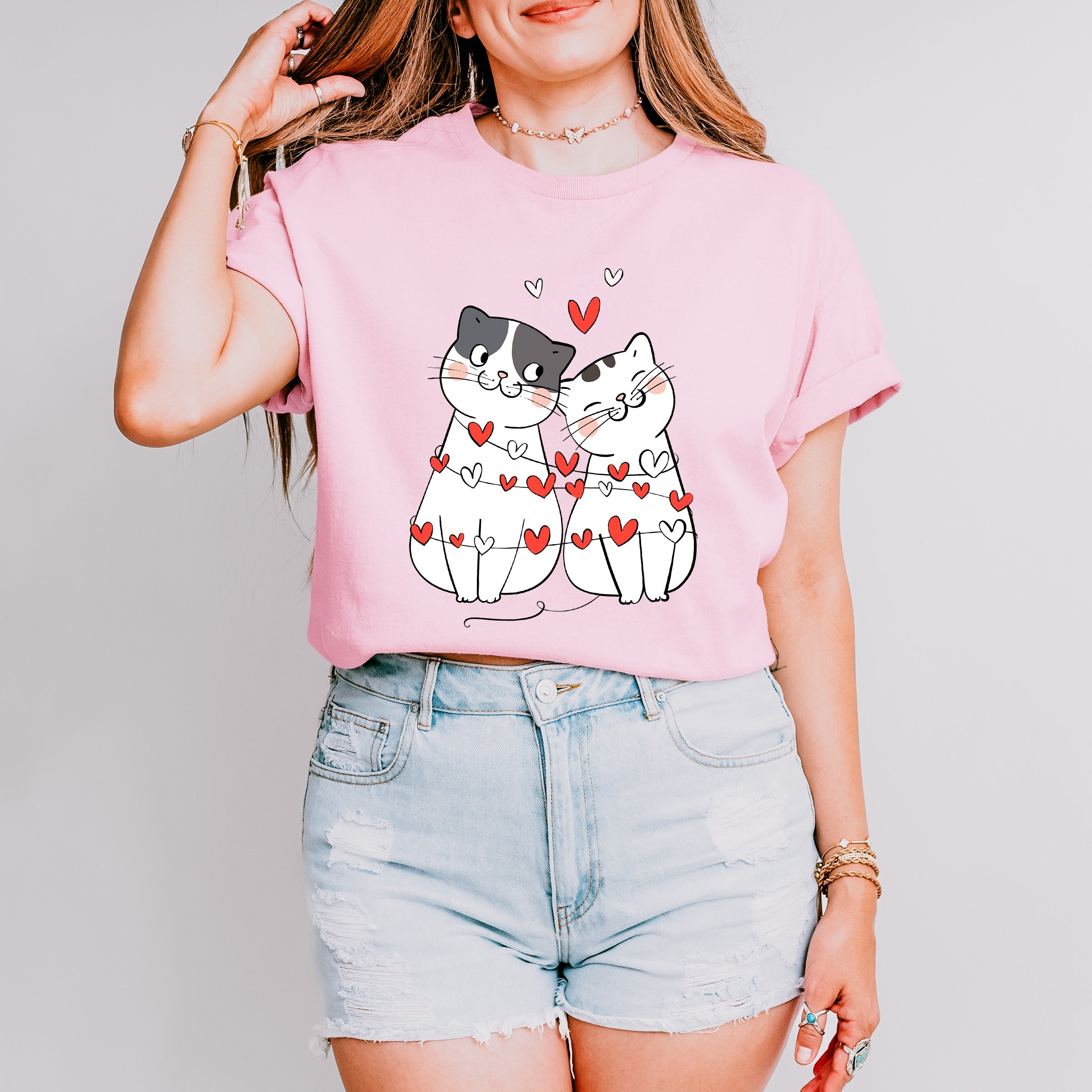 Kittens Valentines Theme T-shirt, Hoodie, Sweatshirt