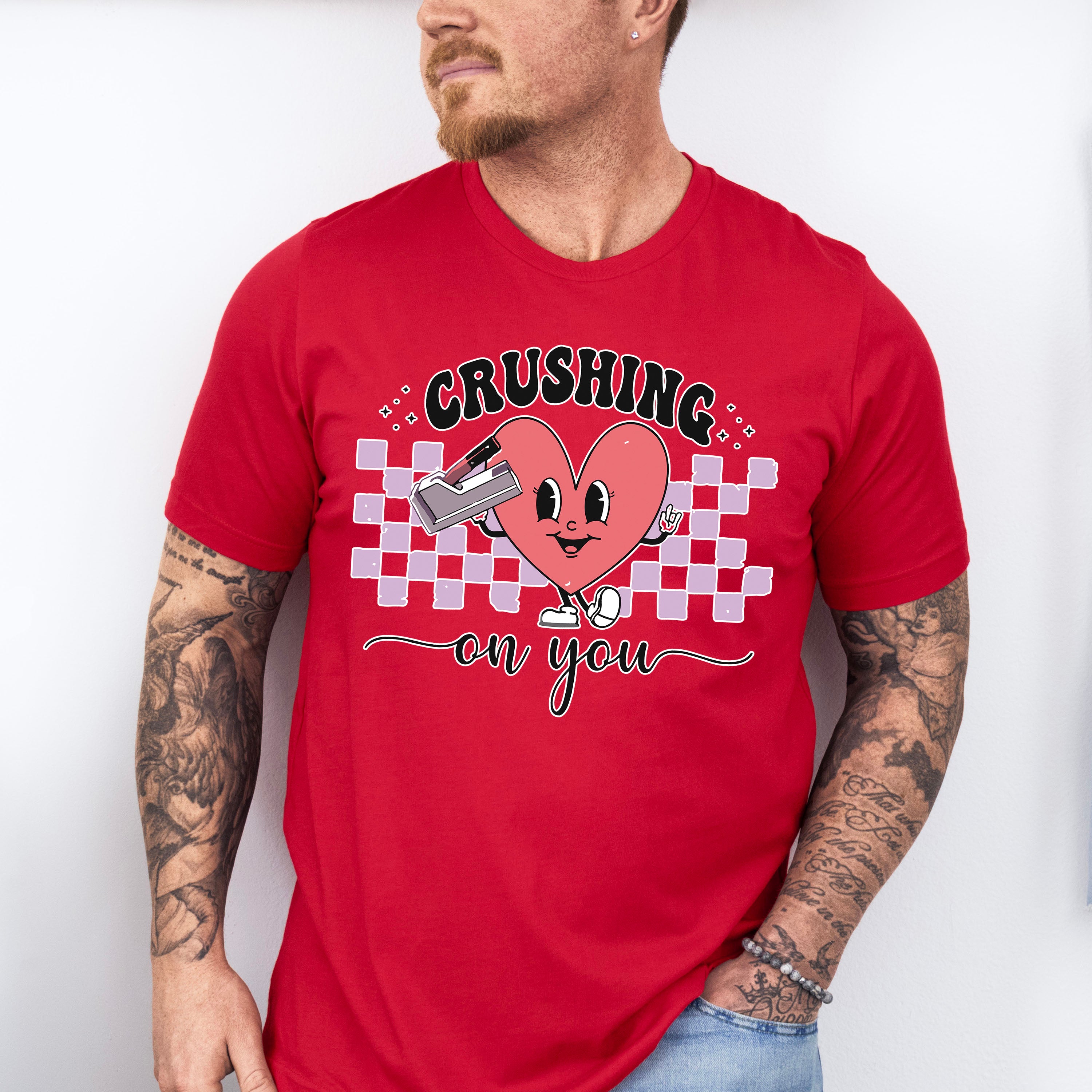 Crushing On You Valentines Theme T-shirt, Hoodie, Sweatshirt