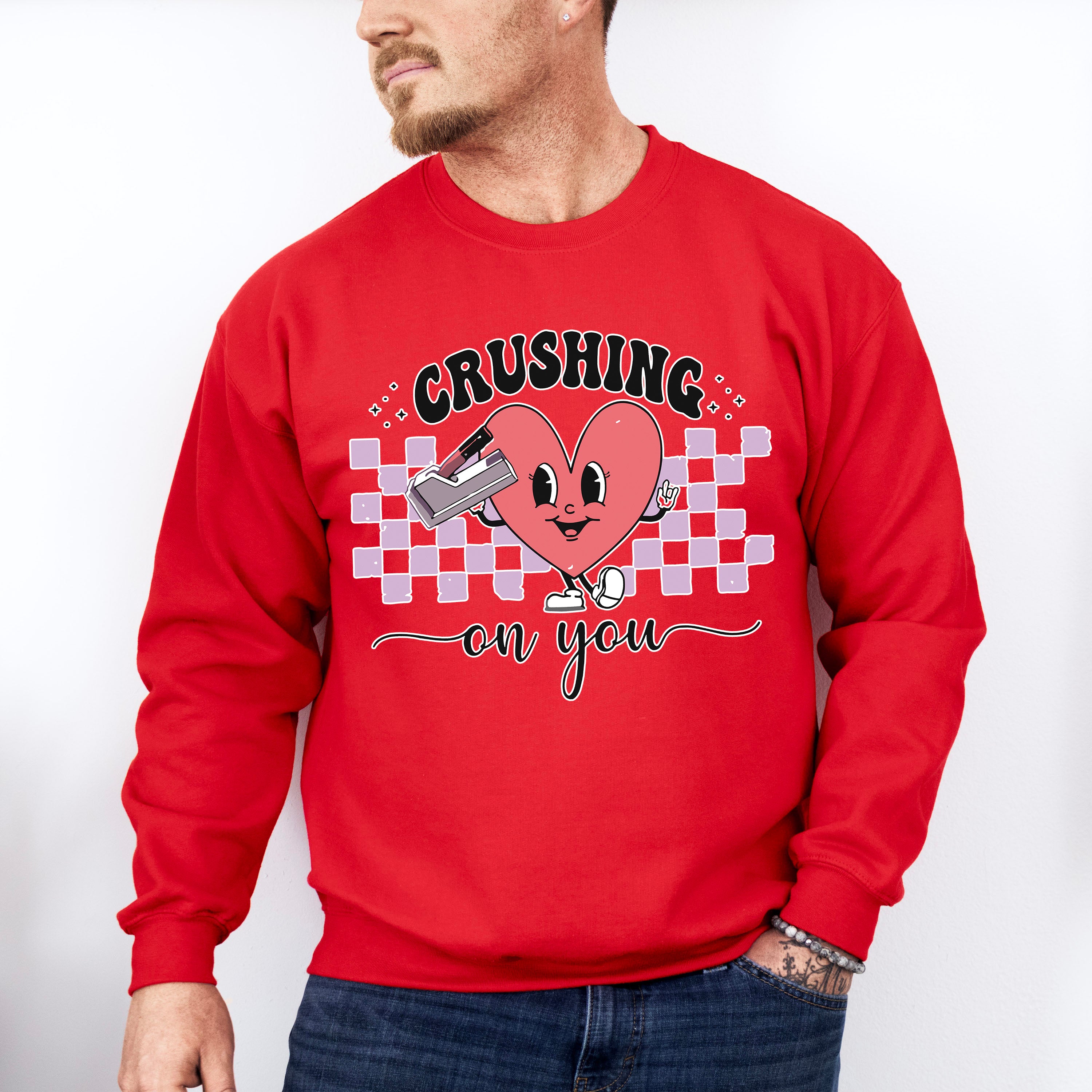 Crushing On You Valentines Theme T-shirt, Hoodie, Sweatshirt
