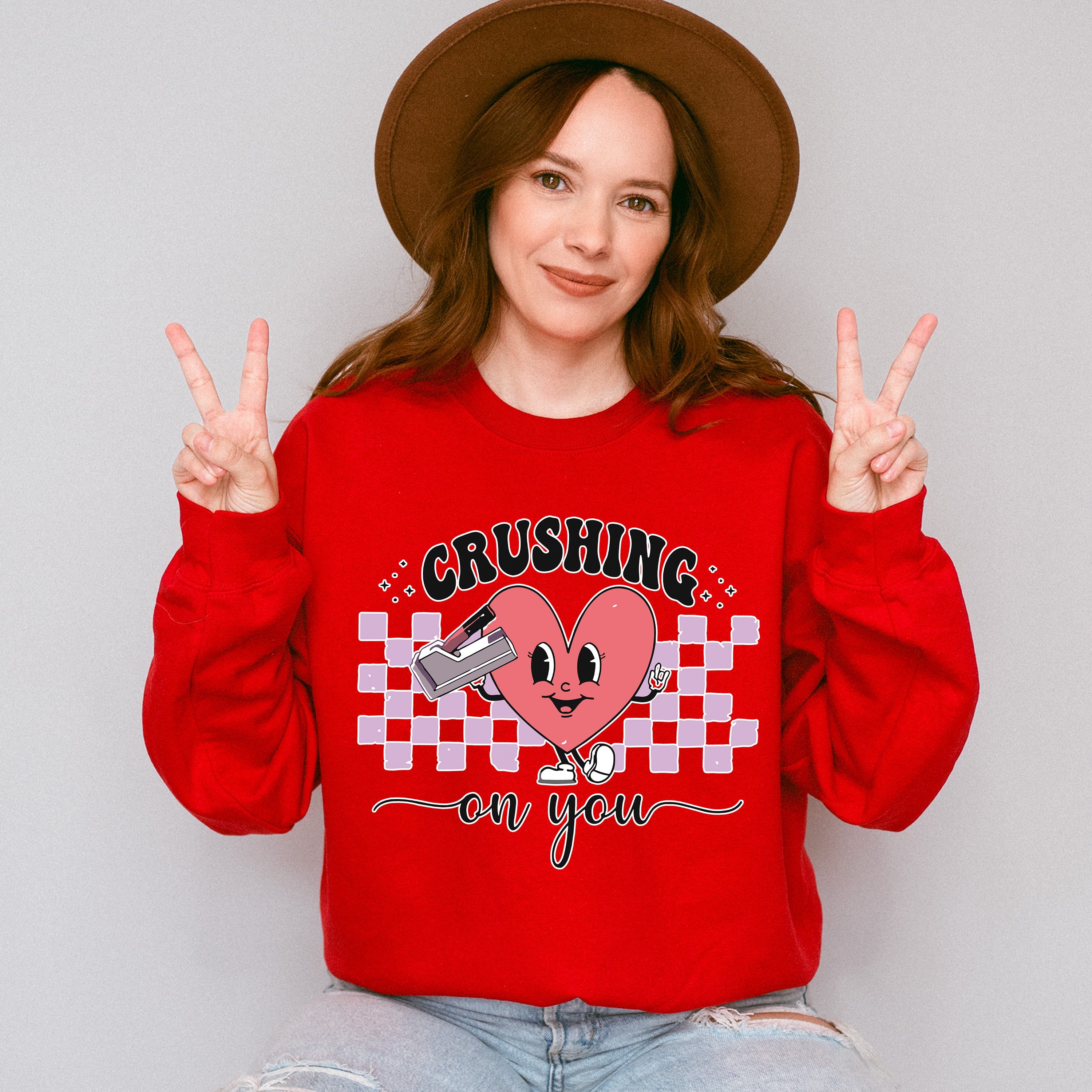 Crushing On You Valentines Theme T-shirt, Hoodie, Sweatshirt