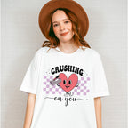 Crushing On You Valentines Theme T-shirt, Hoodie, Sweatshirt