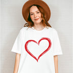 Red Heart Valentines Theme T-shirt, Hoodie, Sweatshirt