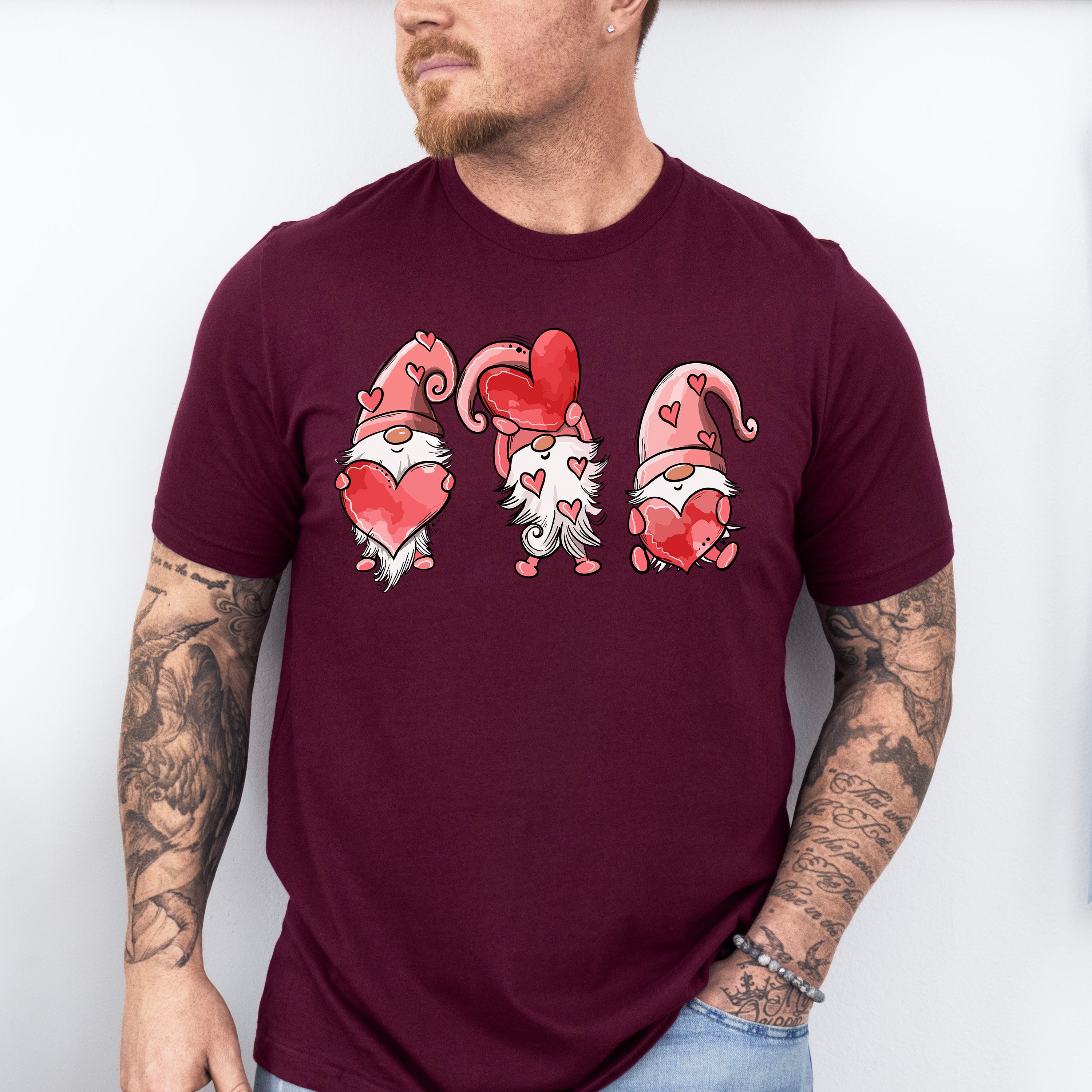 Valentine Gnomes Valentines Theme T-shirt, Hoodie, Sweatshirt