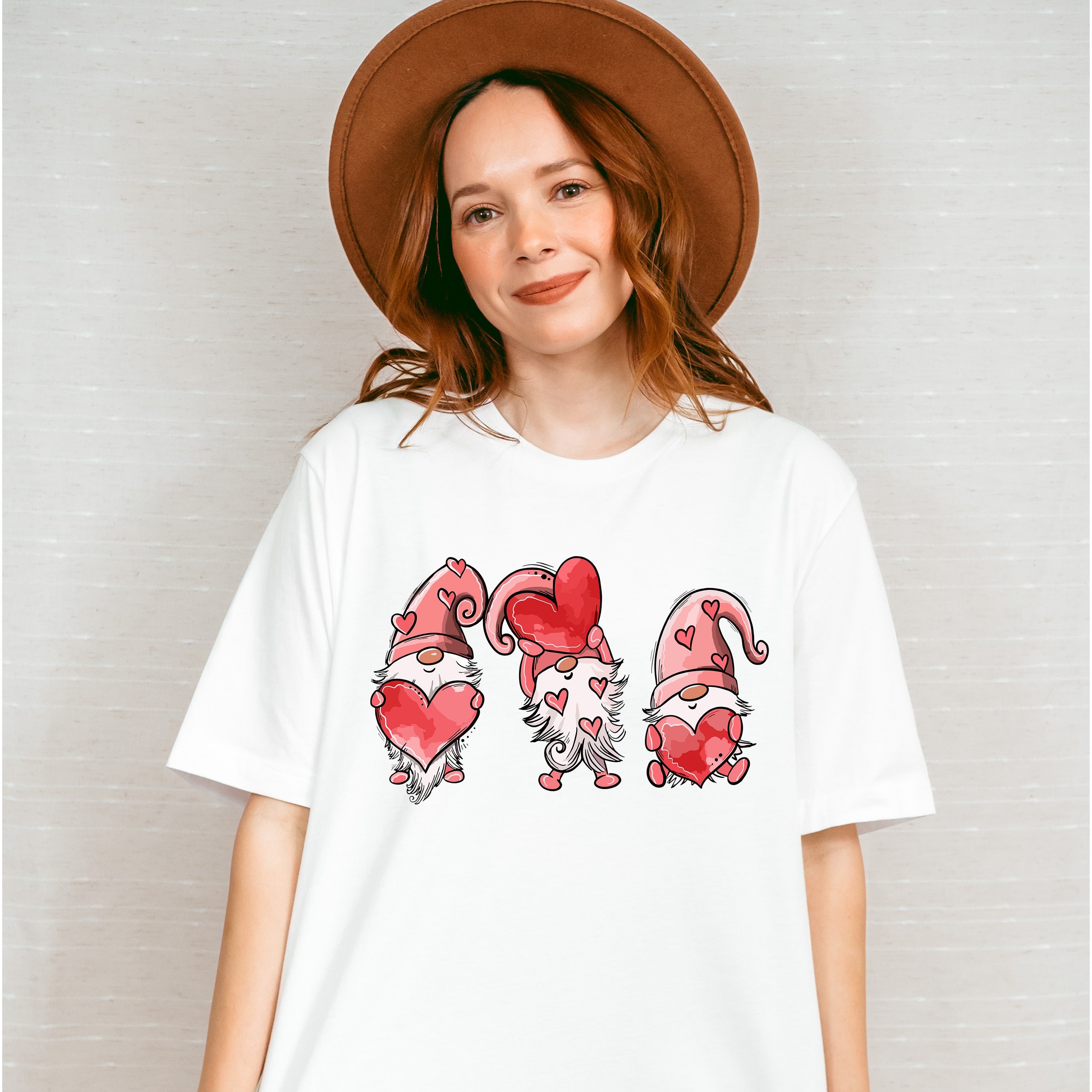 Valentine Gnomes Valentines Theme T-shirt, Hoodie, Sweatshirt