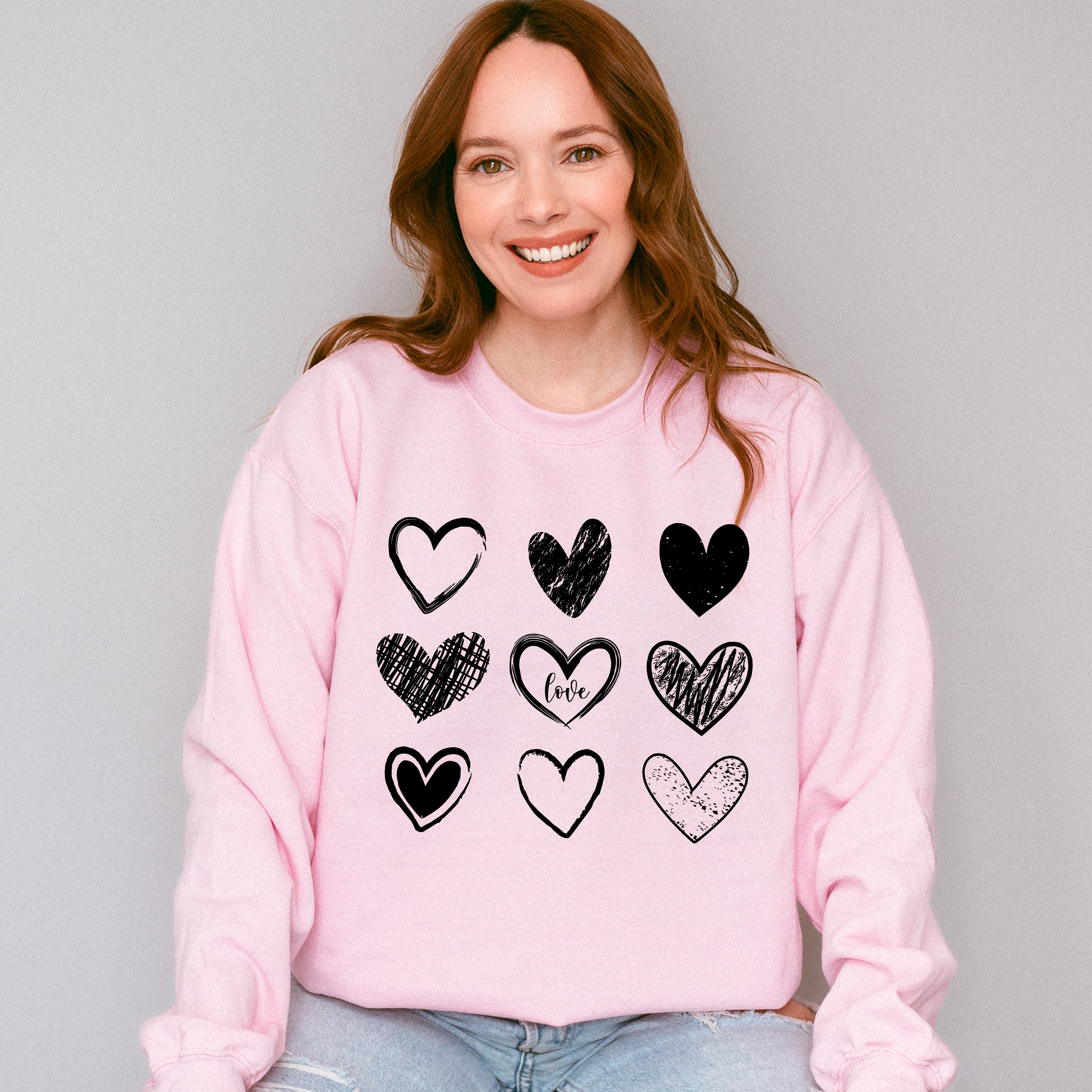 White Hearts Valentines Theme T-shirt, Hoodie, Sweatshirt