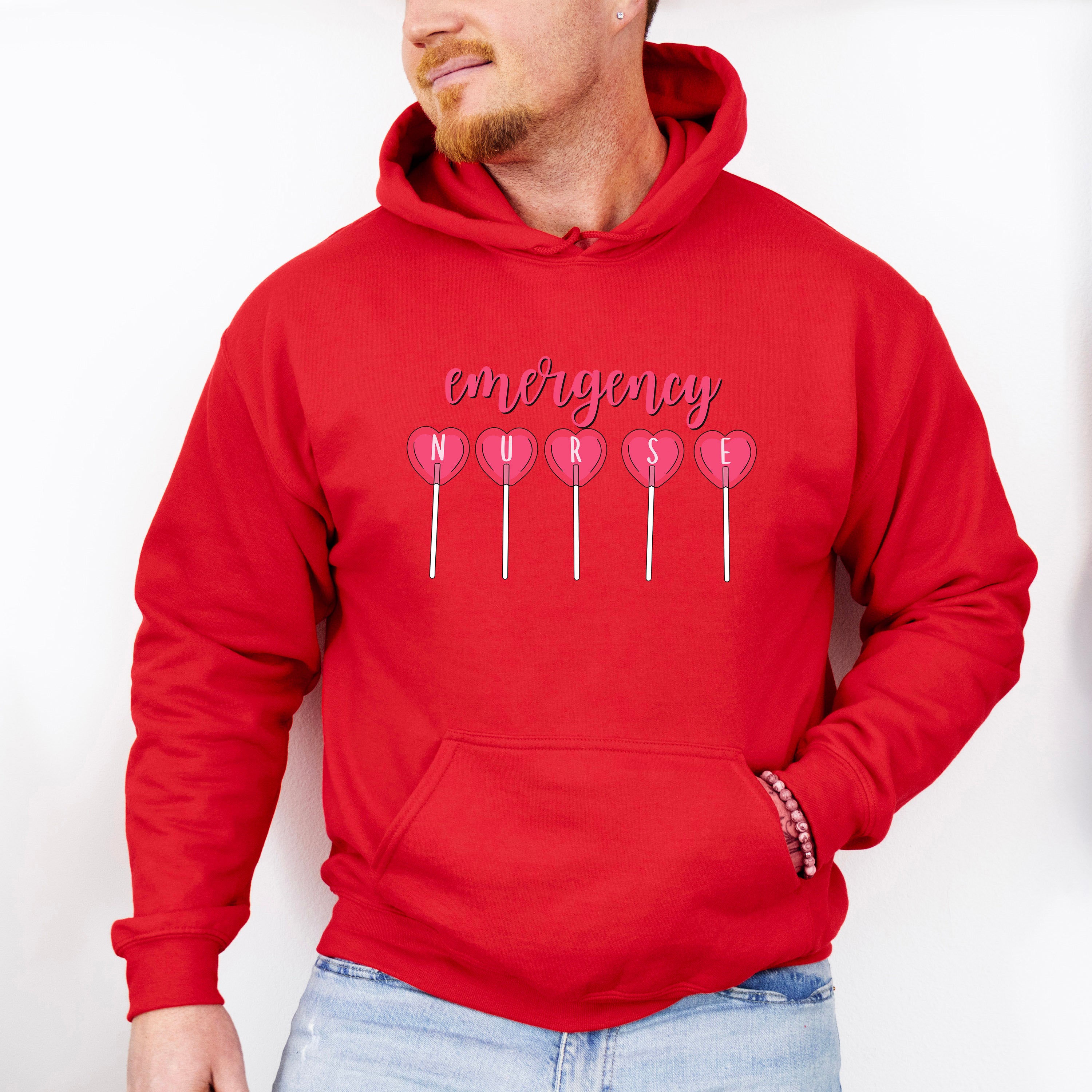 Emergency Nurse Valentines Theme T-shirt, Hoodie, Sweatshirt