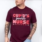 Cupid's Favorite Nurse Valentines Theme T-shirt, Hoodie, Sweatshirt