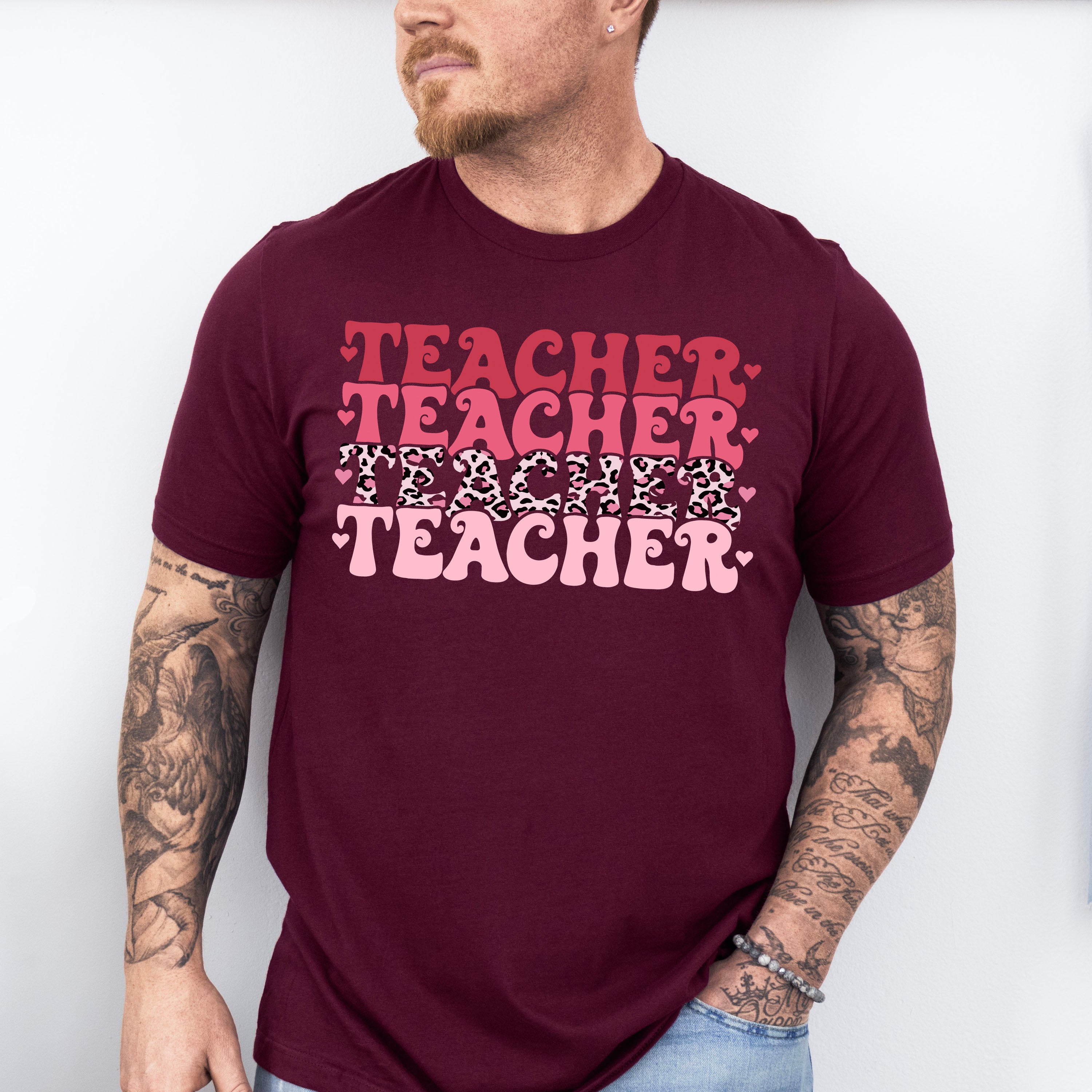 Teacher Teacher Valentines Theme T-shirt, Hoodie, Sweatshirt
