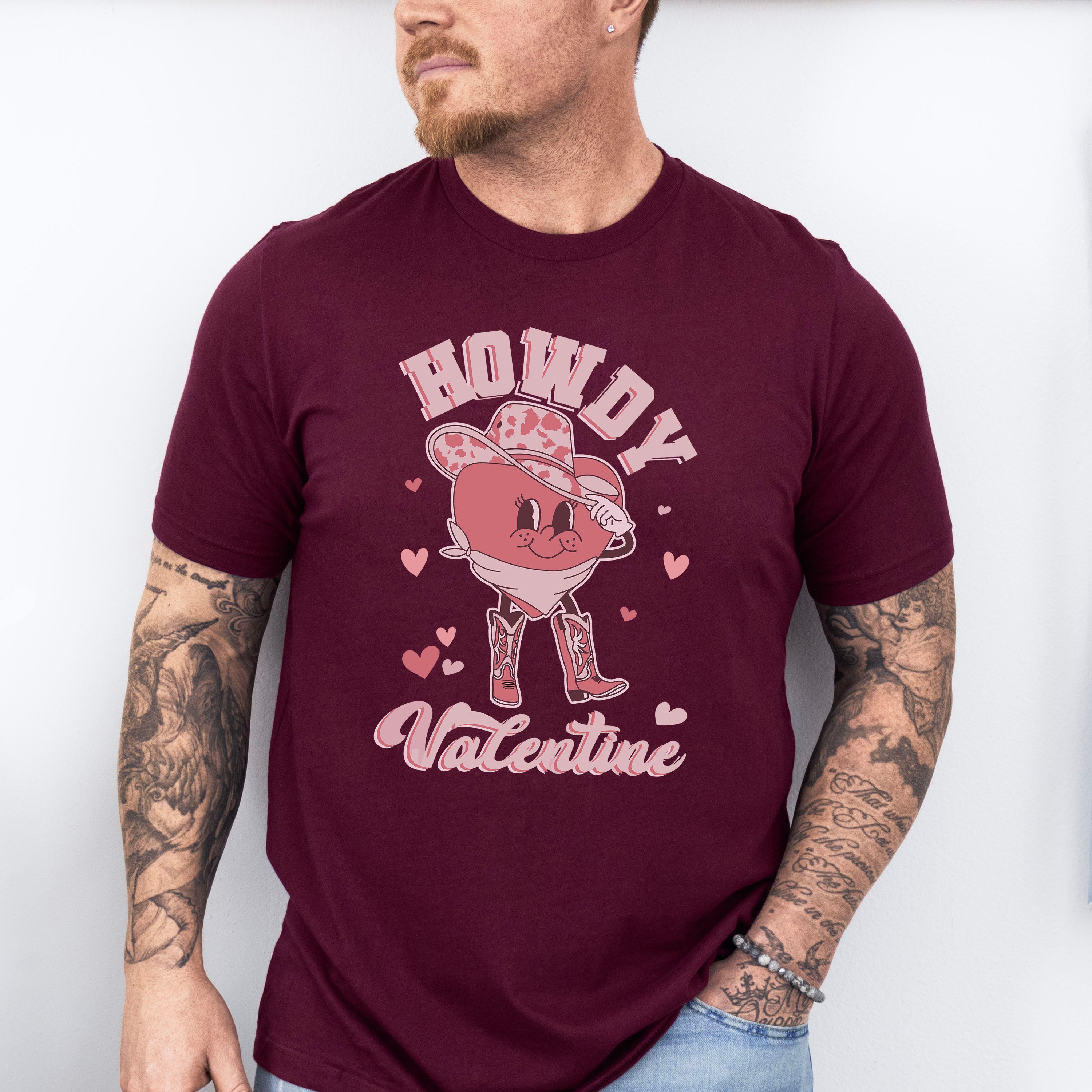 Howdy Valentine Valentines Theme T-shirt, Hoodie, Sweatshirt