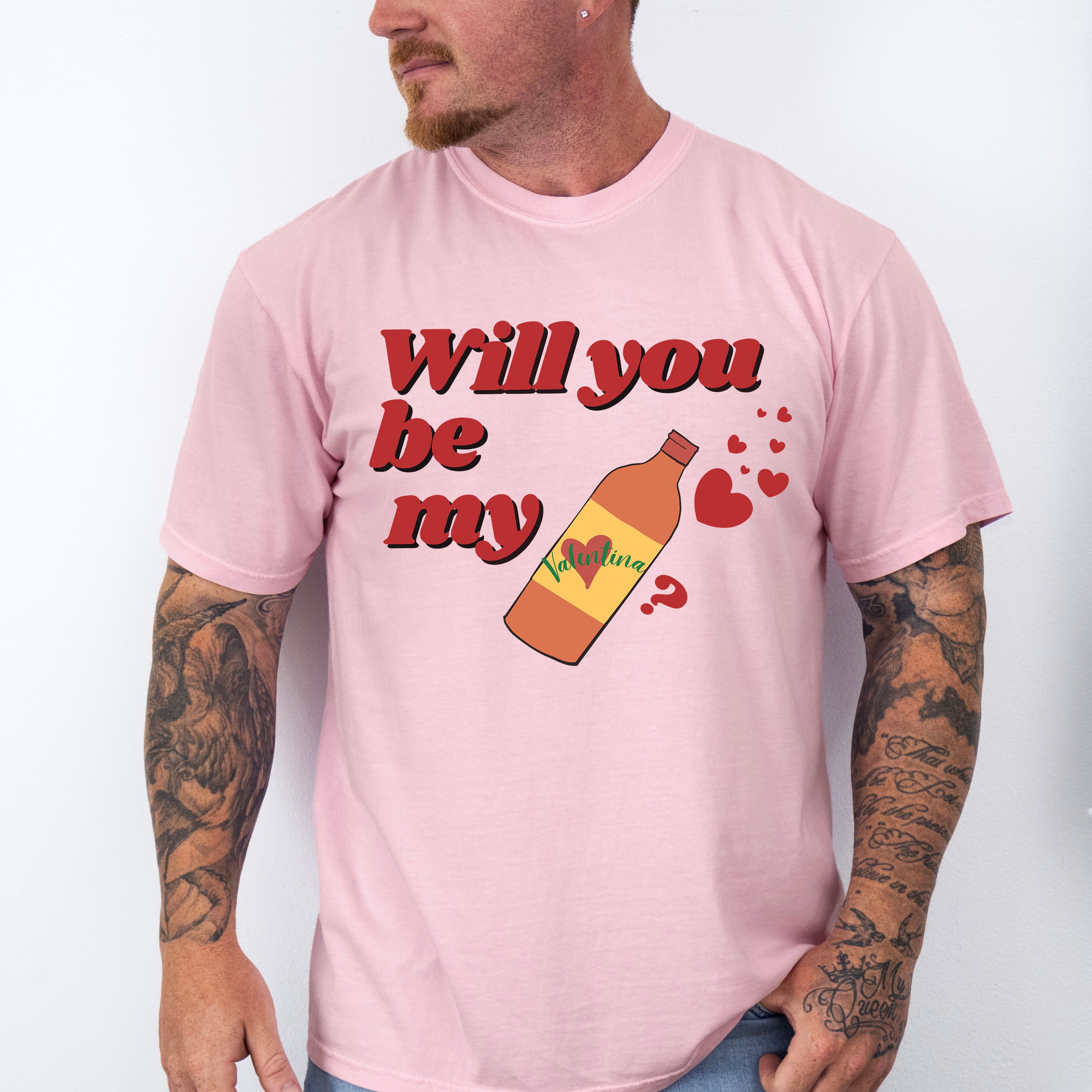 Will You Be My Valentina? Valentines Theme T-shirt, Hoodie, Sweatshirt