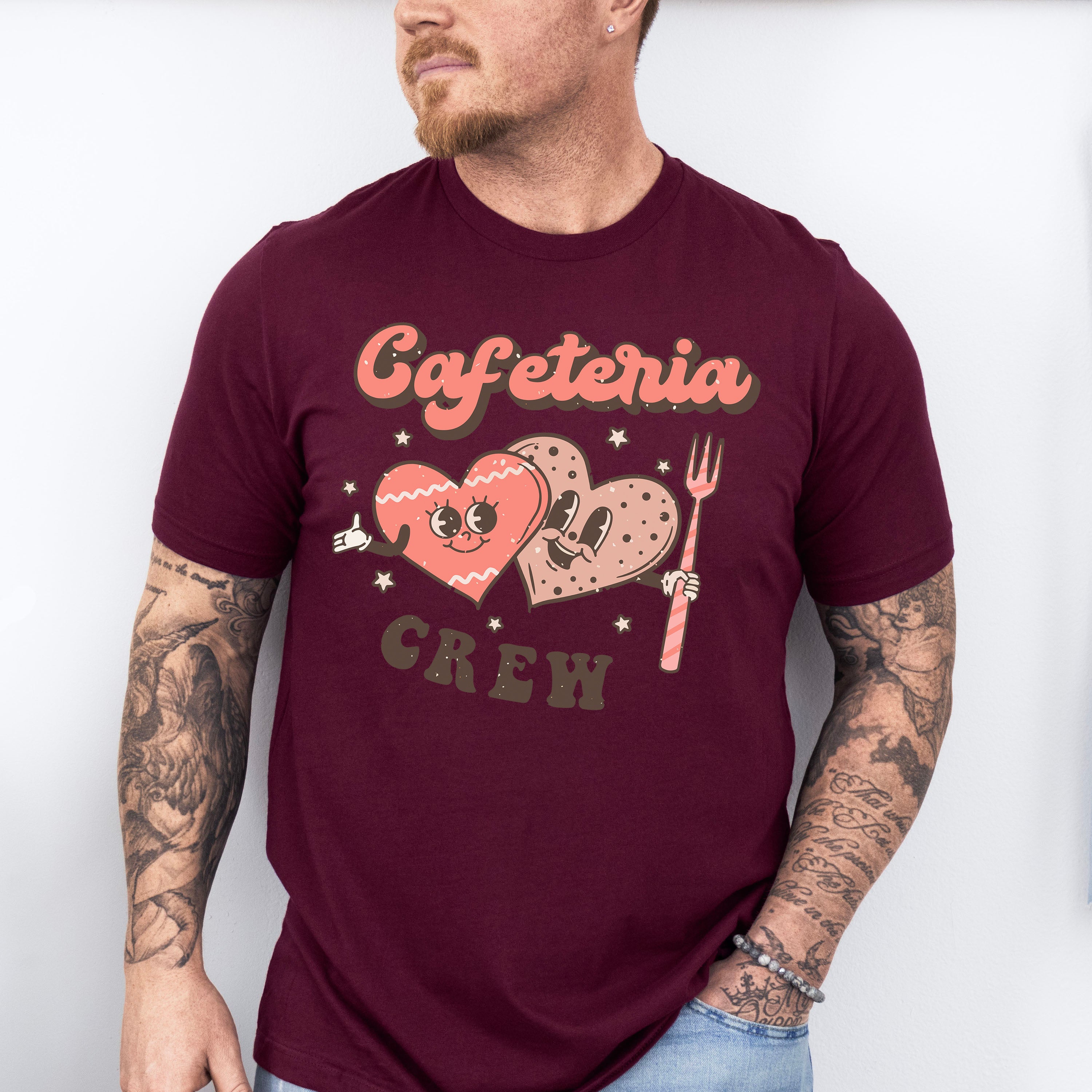 Cafeteria Crew Valentines Theme T-shirt, Hoodie, Sweatshirt