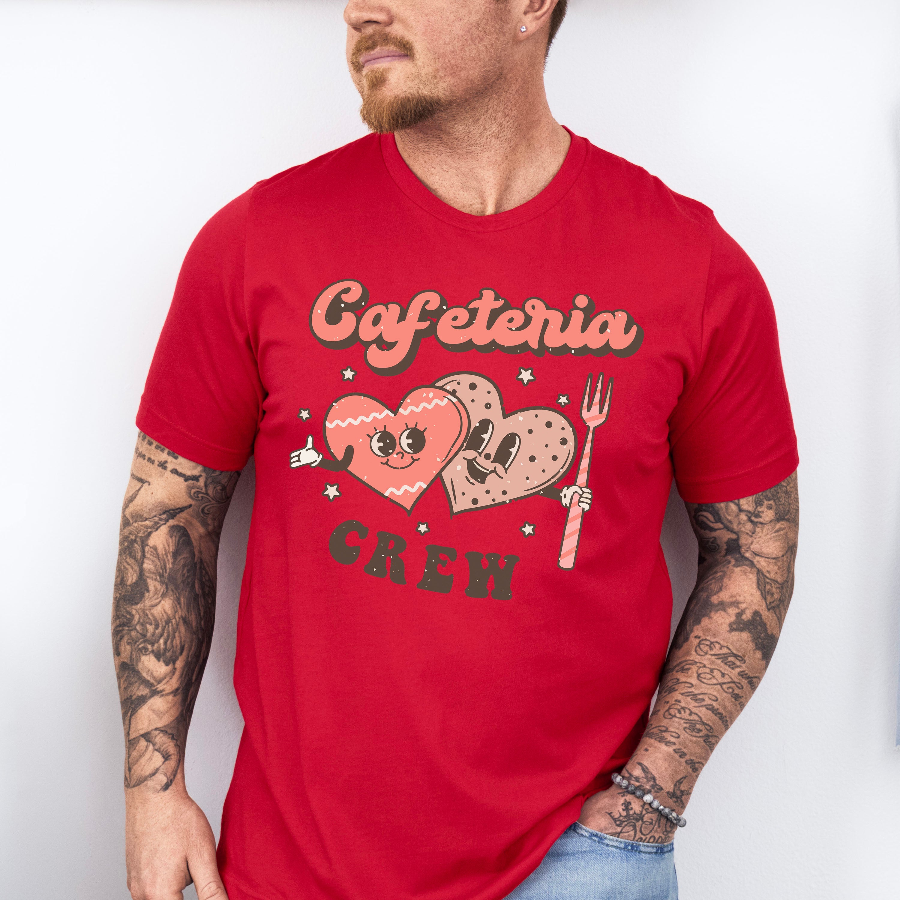 Cafeteria Crew Valentines Theme T-shirt, Hoodie, Sweatshirt