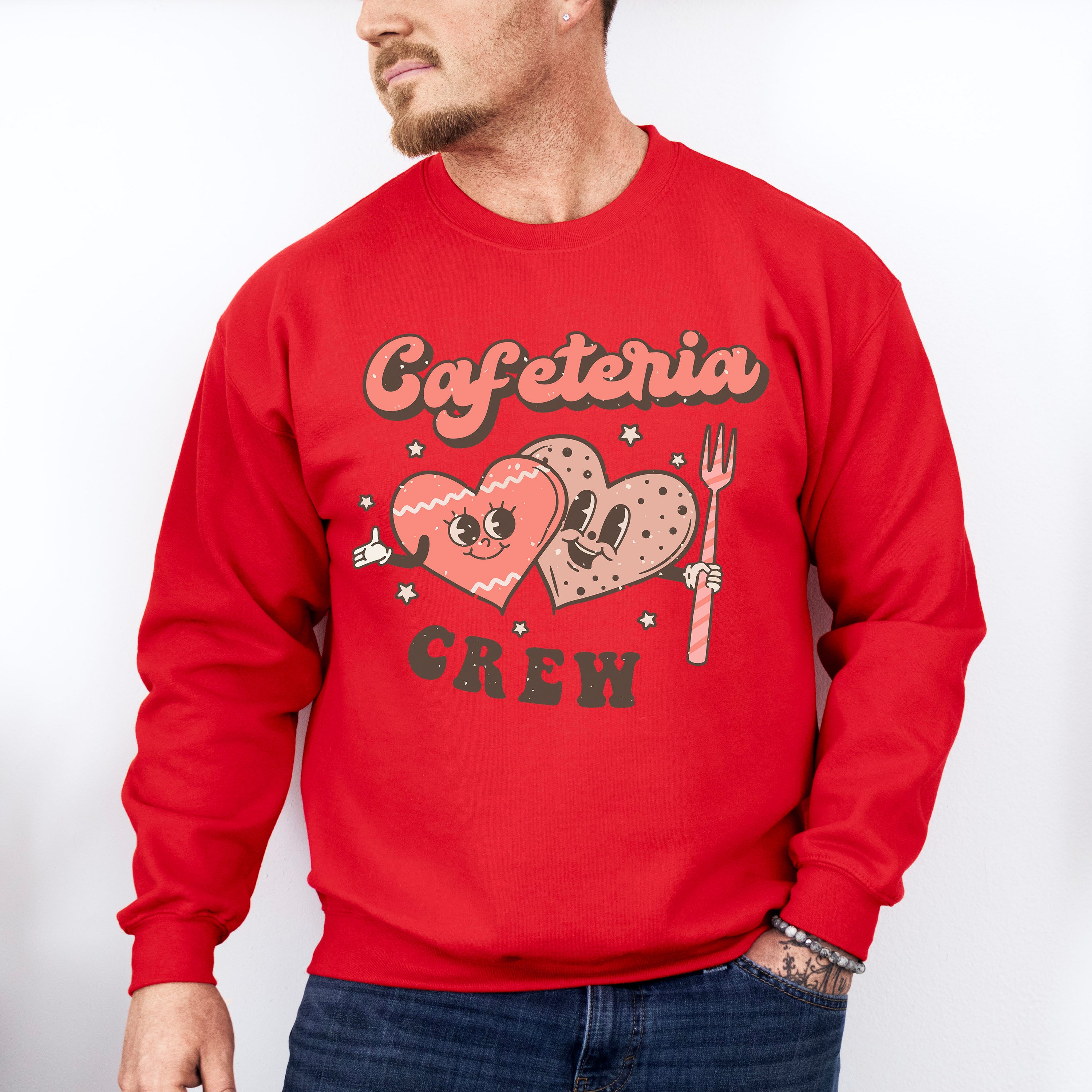 Cafeteria Crew Valentines Theme T-shirt, Hoodie, Sweatshirt
