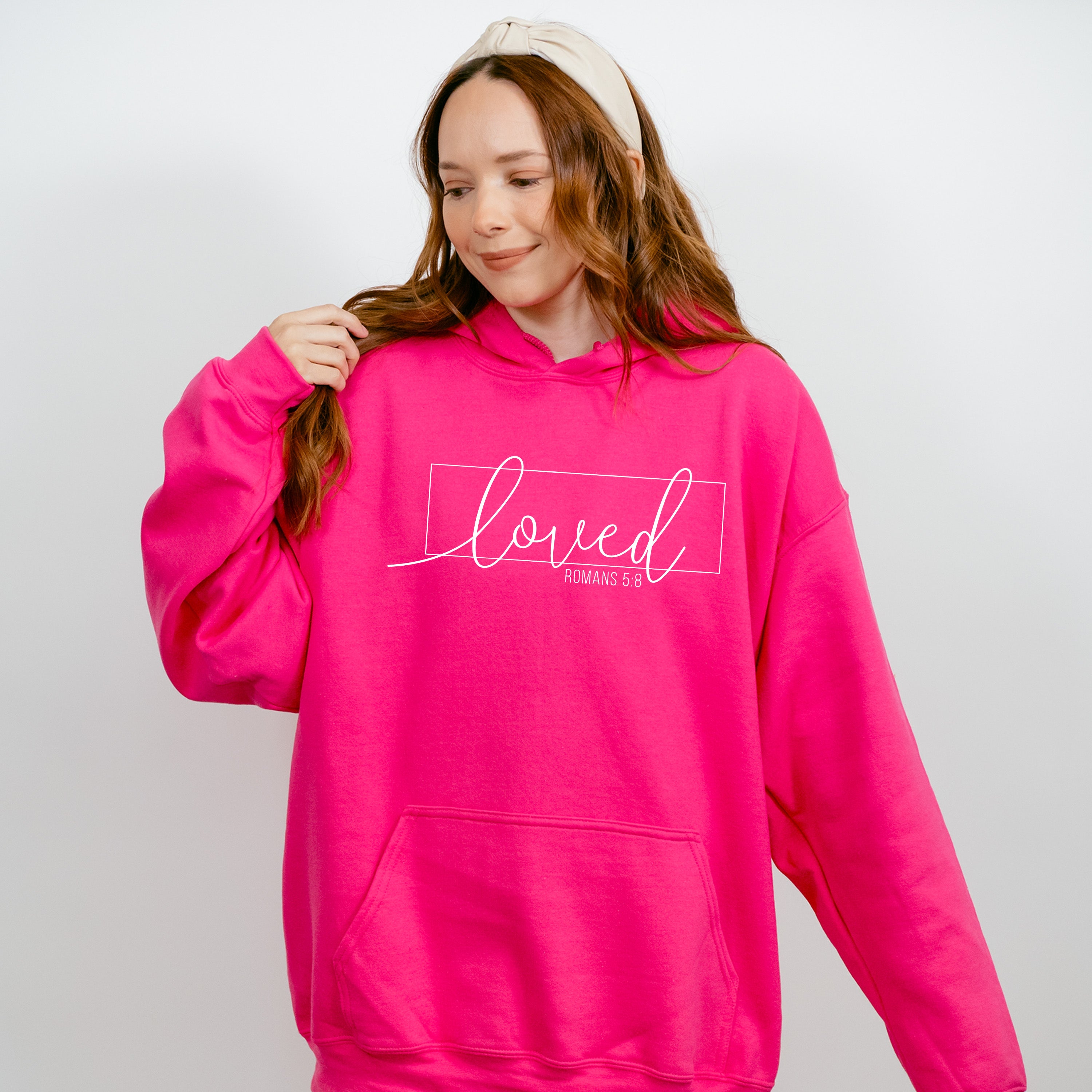Loved Romans 5:8 Valentines Theme T-shirt, Hoodie, Sweatshirt