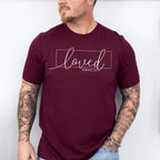 Loved Romans 5:8 Valentines Theme T-shirt, Hoodie, Sweatshirt