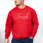 Loved Romans 5:8 Valentines Theme T-shirt, Hoodie, Sweatshirt