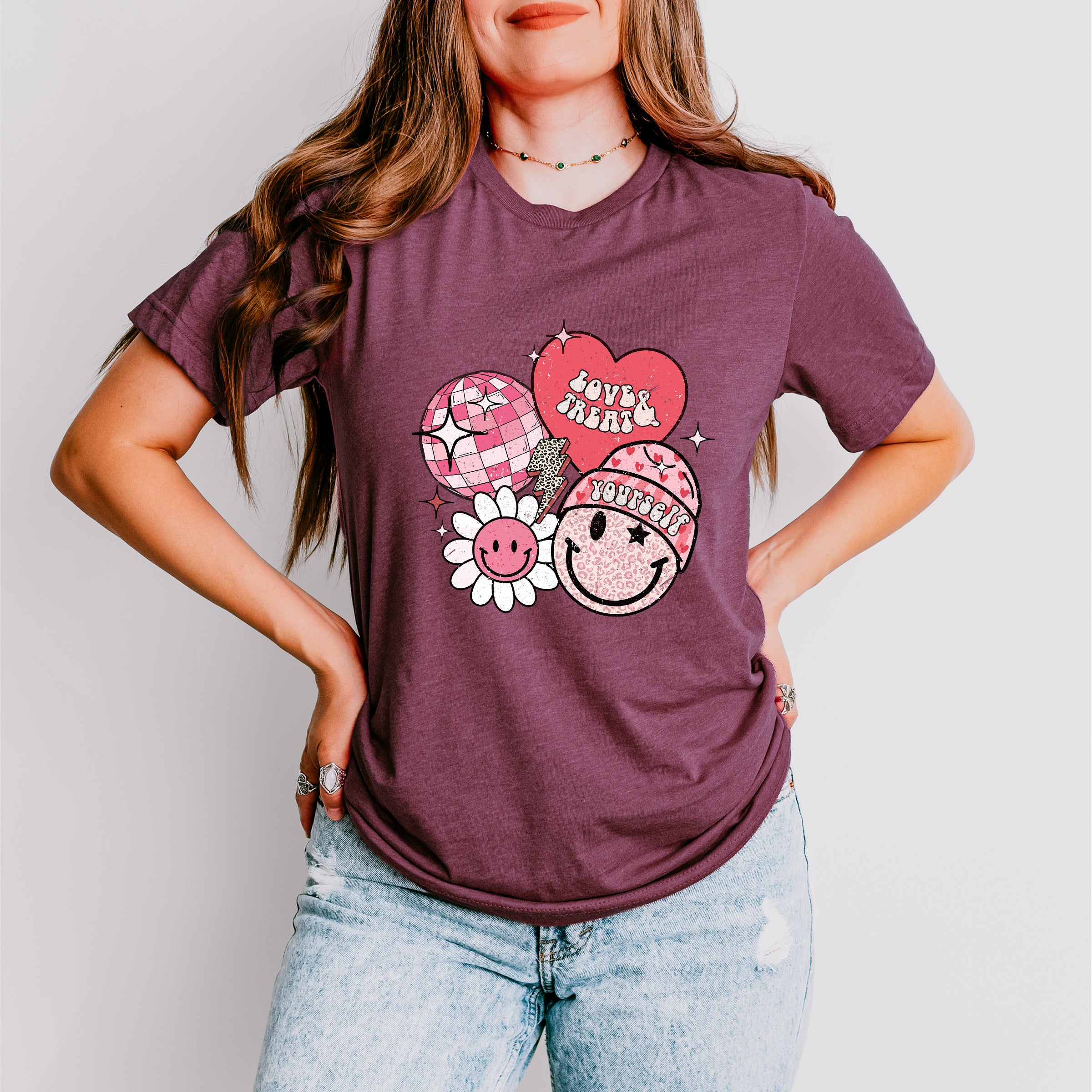 Love &amp; Treat Yourself Valentines Theme T-shirt, Hoodie, Sweatshirt