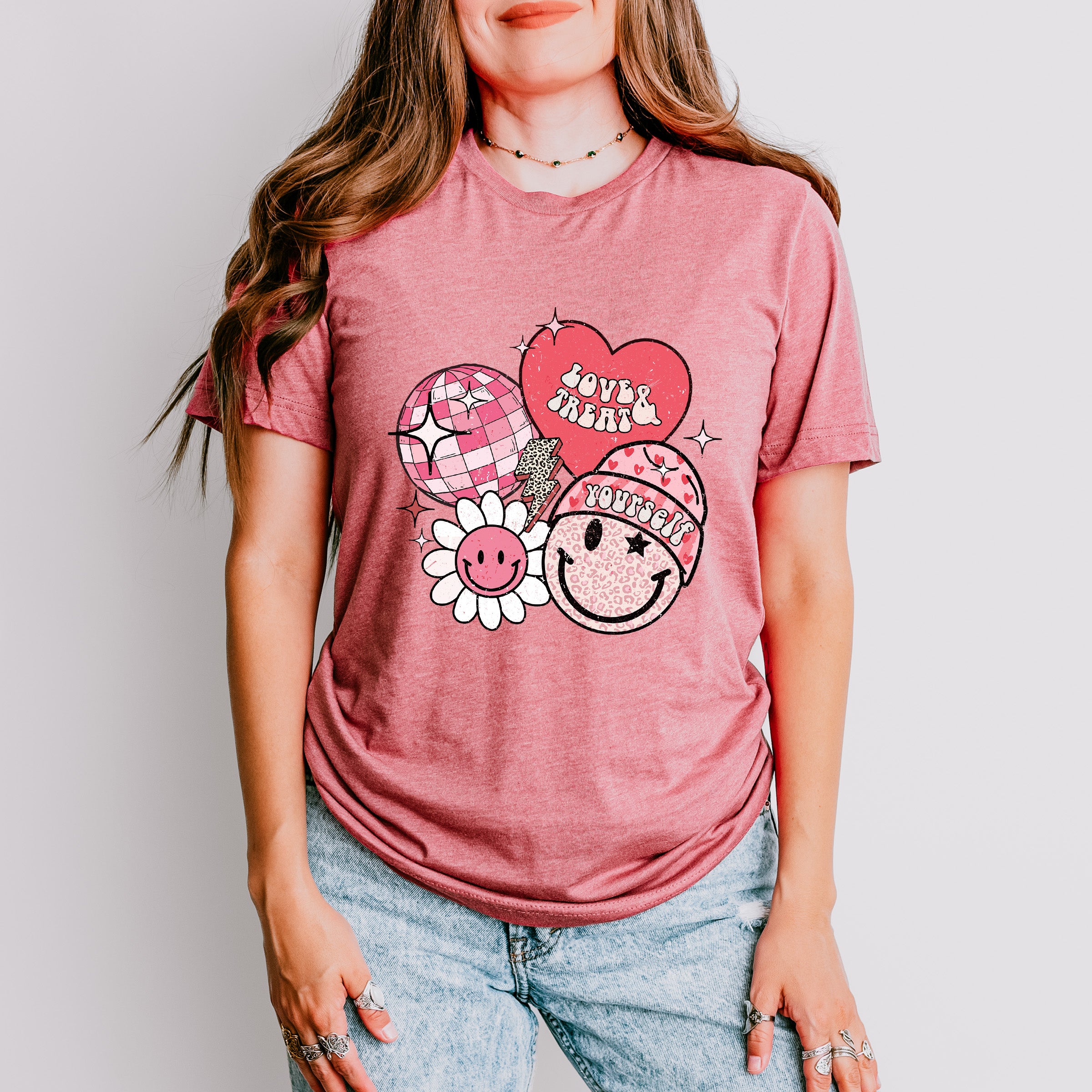 Love &amp; Treat Yourself Valentines Theme T-shirt, Hoodie, Sweatshirt