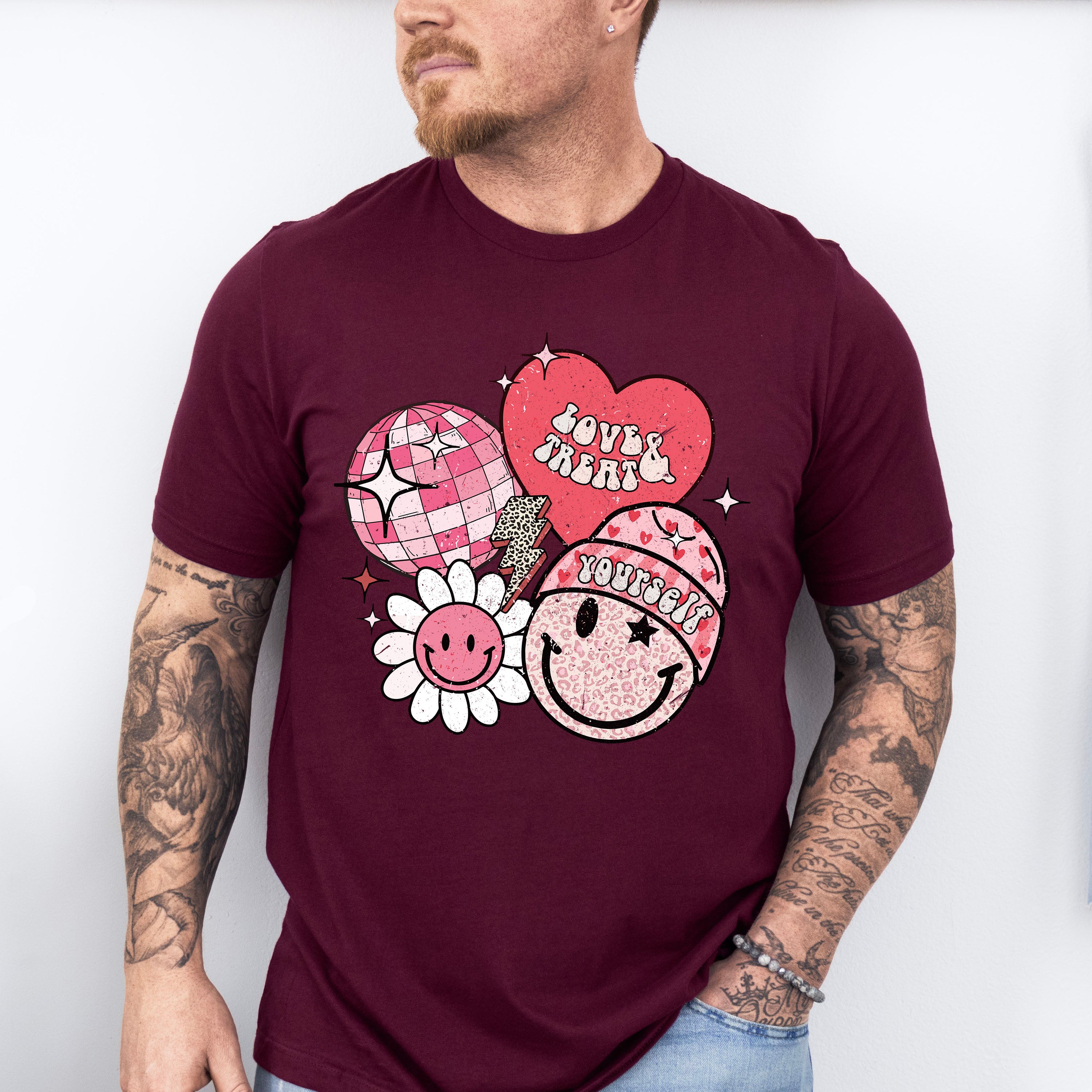 Love &amp; Treat Yourself Valentines Theme T-shirt, Hoodie, Sweatshirt