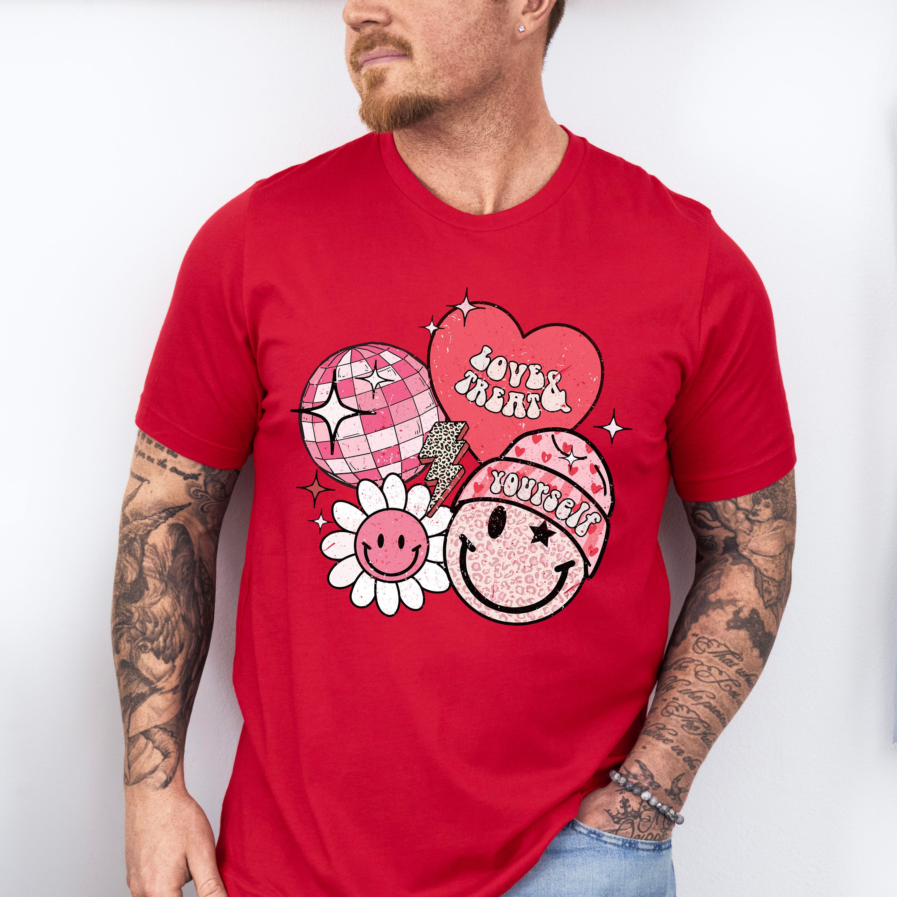 Love &amp; Treat Yourself Valentines Theme T-shirt, Hoodie, Sweatshirt