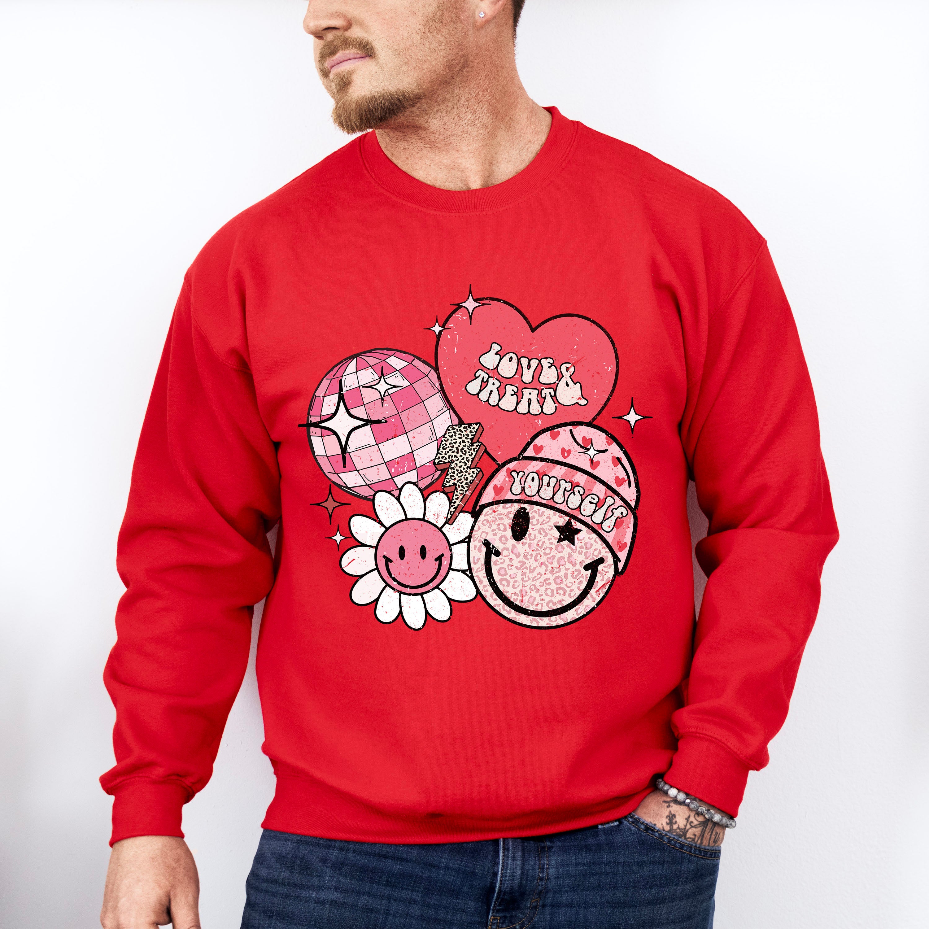 Love &amp; Treat Yourself Valentines Theme T-shirt, Hoodie, Sweatshirt