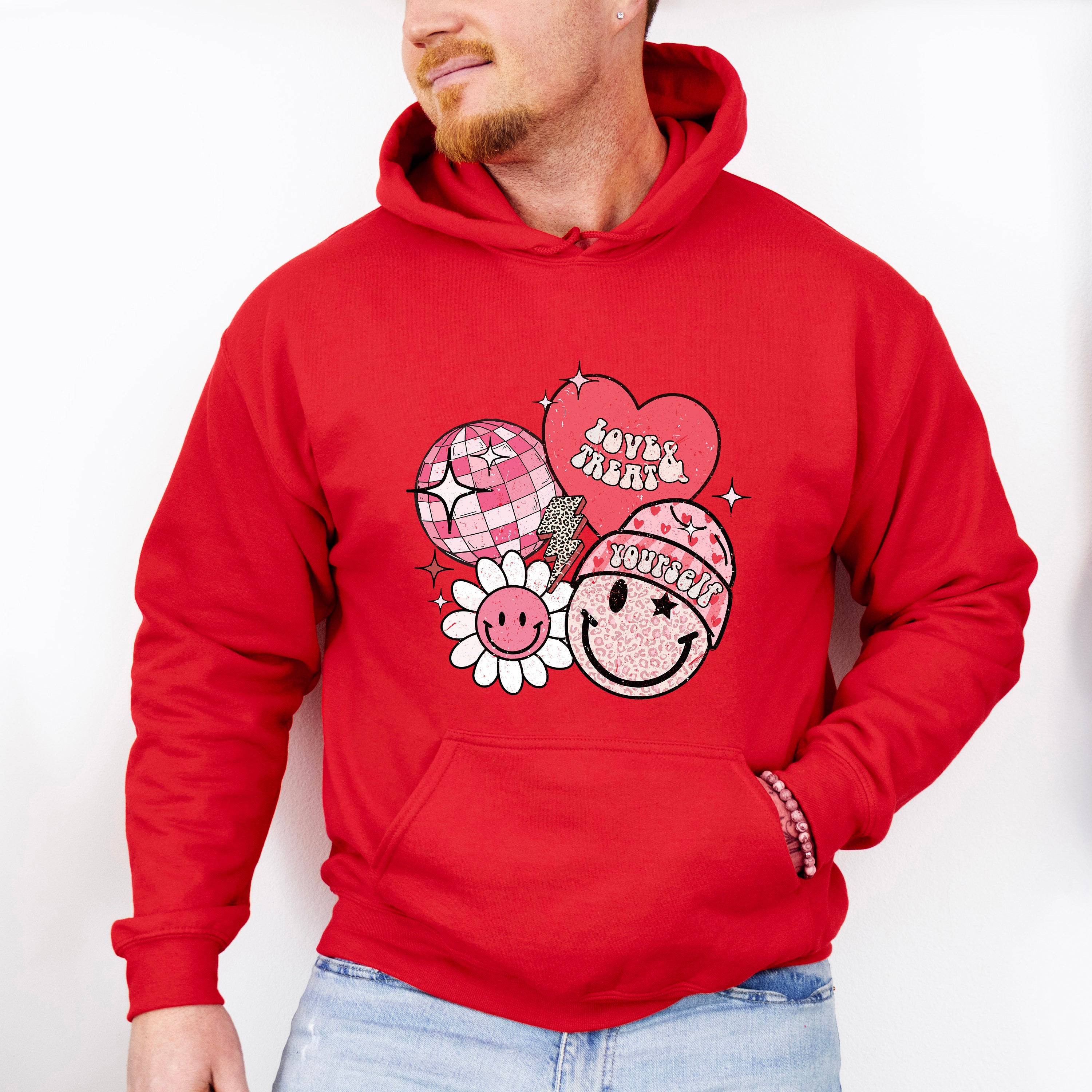Love &amp; Treat Yourself Valentines Theme T-shirt, Hoodie, Sweatshirt