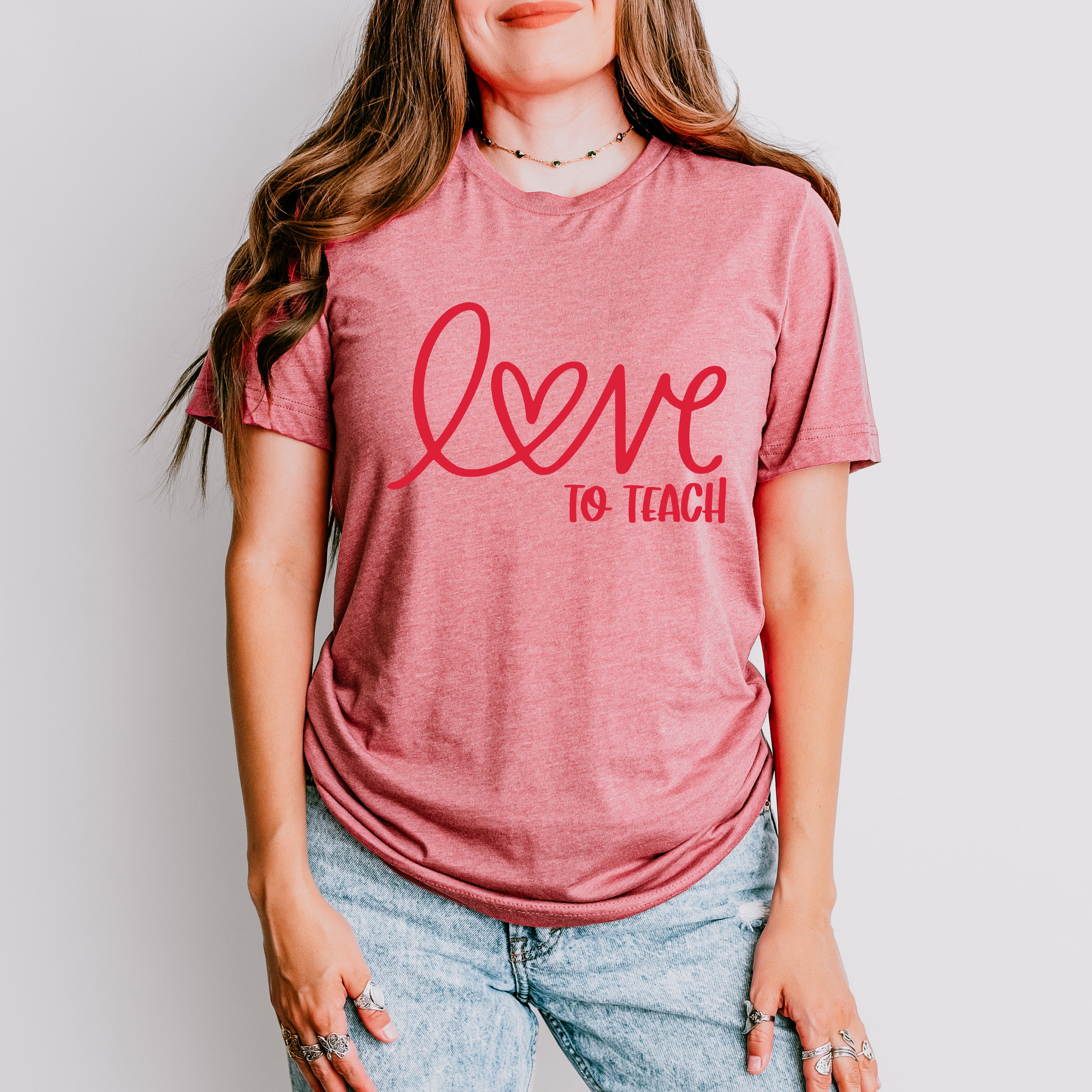 Love To Teach Valentines Theme T-shirt, Hoodie, Sweatshirt