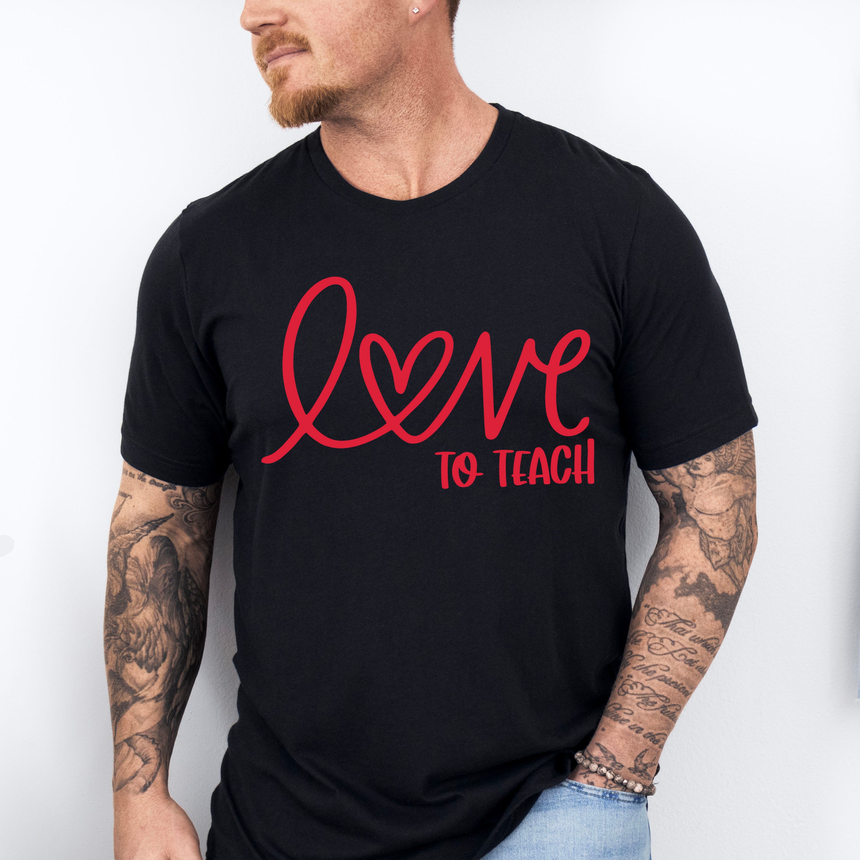 Love To Teach Valentines Theme T-shirt, Hoodie, Sweatshirt