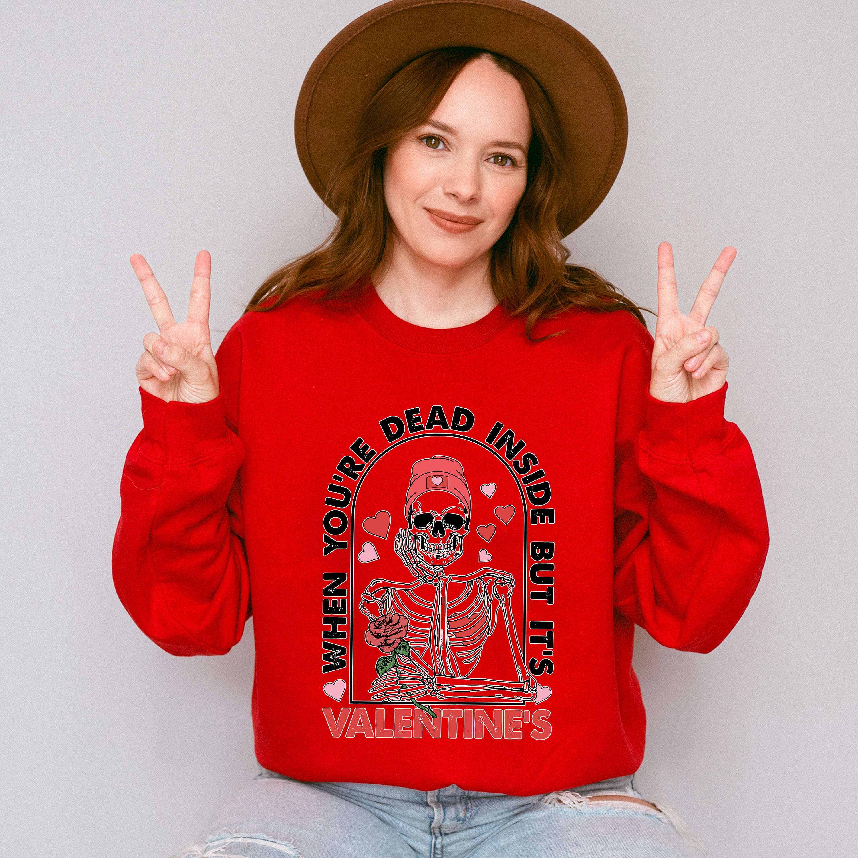 When You Are Dead Inside But Its Valentines Valentines Theme T-shirt, Hoodie, Sweatshirt