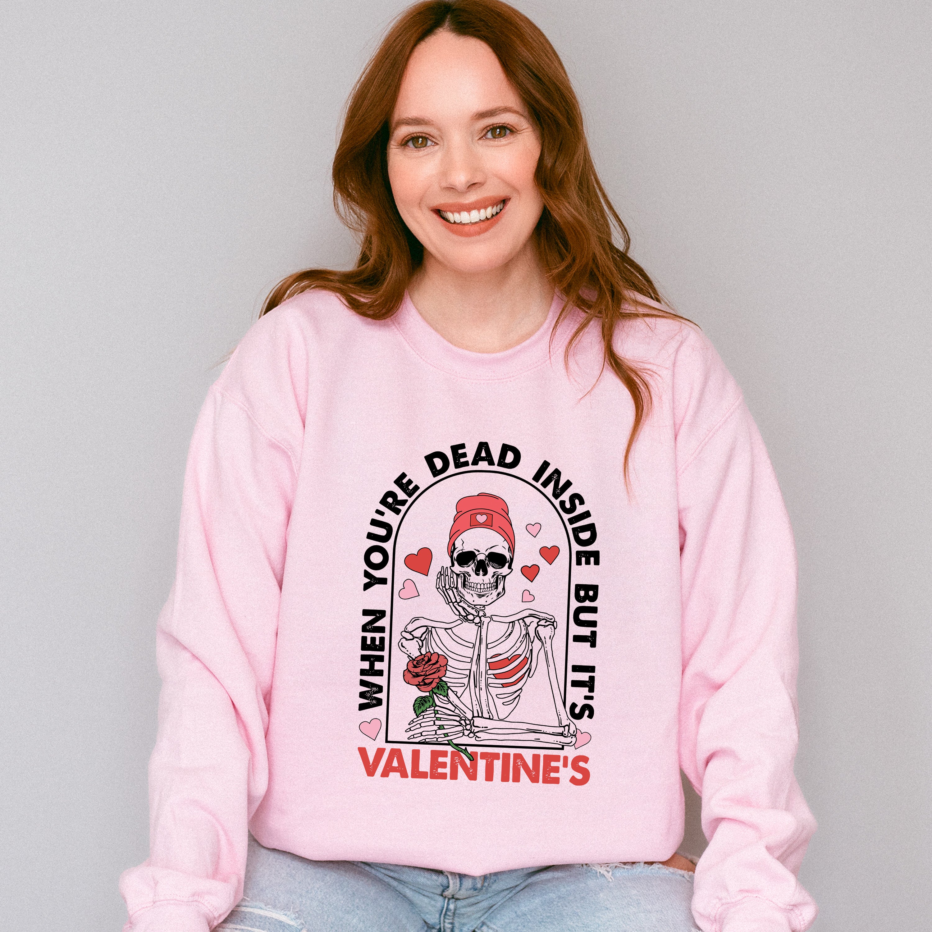 When You Are Dead Inside But Its Valentines Valentines Theme T-shirt, Hoodie, Sweatshirt