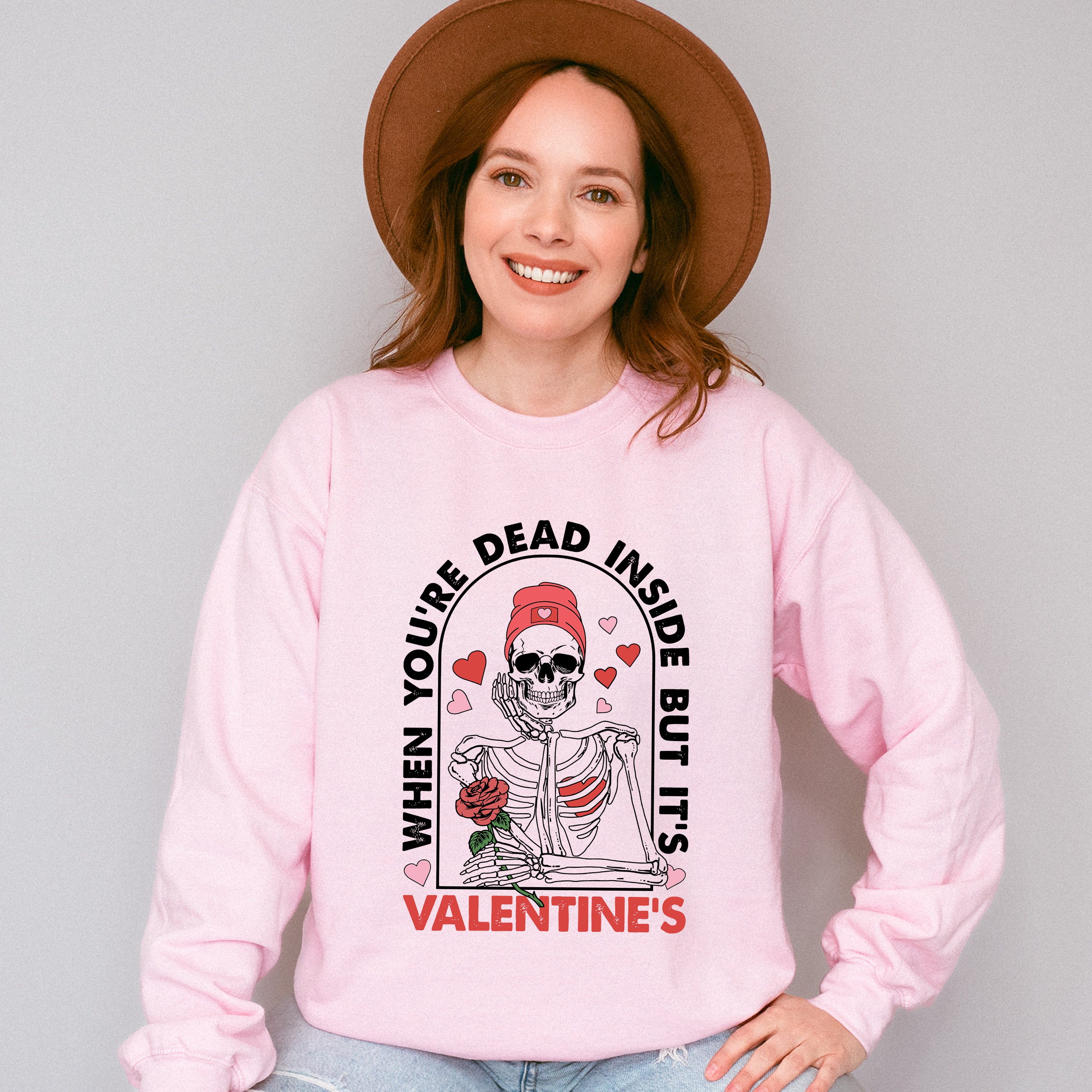When You Are Dead Inside But Its Valentines Valentines Theme T-shirt, Hoodie, Sweatshirt