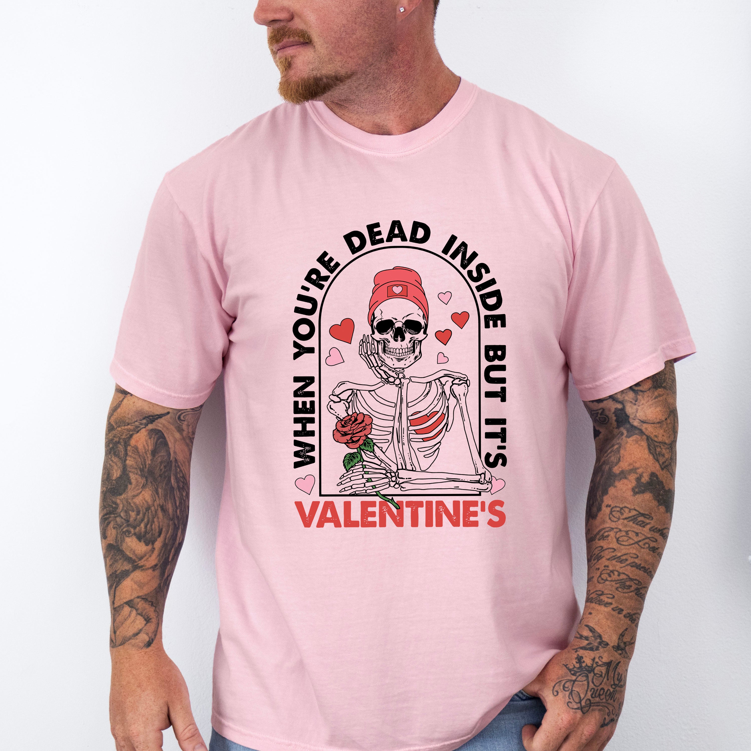 When You Are Dead Inside But Its Valentines Valentines Theme T-shirt, Hoodie, Sweatshirt