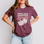 Feeling Lucky Valentines Theme T-shirt, Hoodie, Sweatshirt
