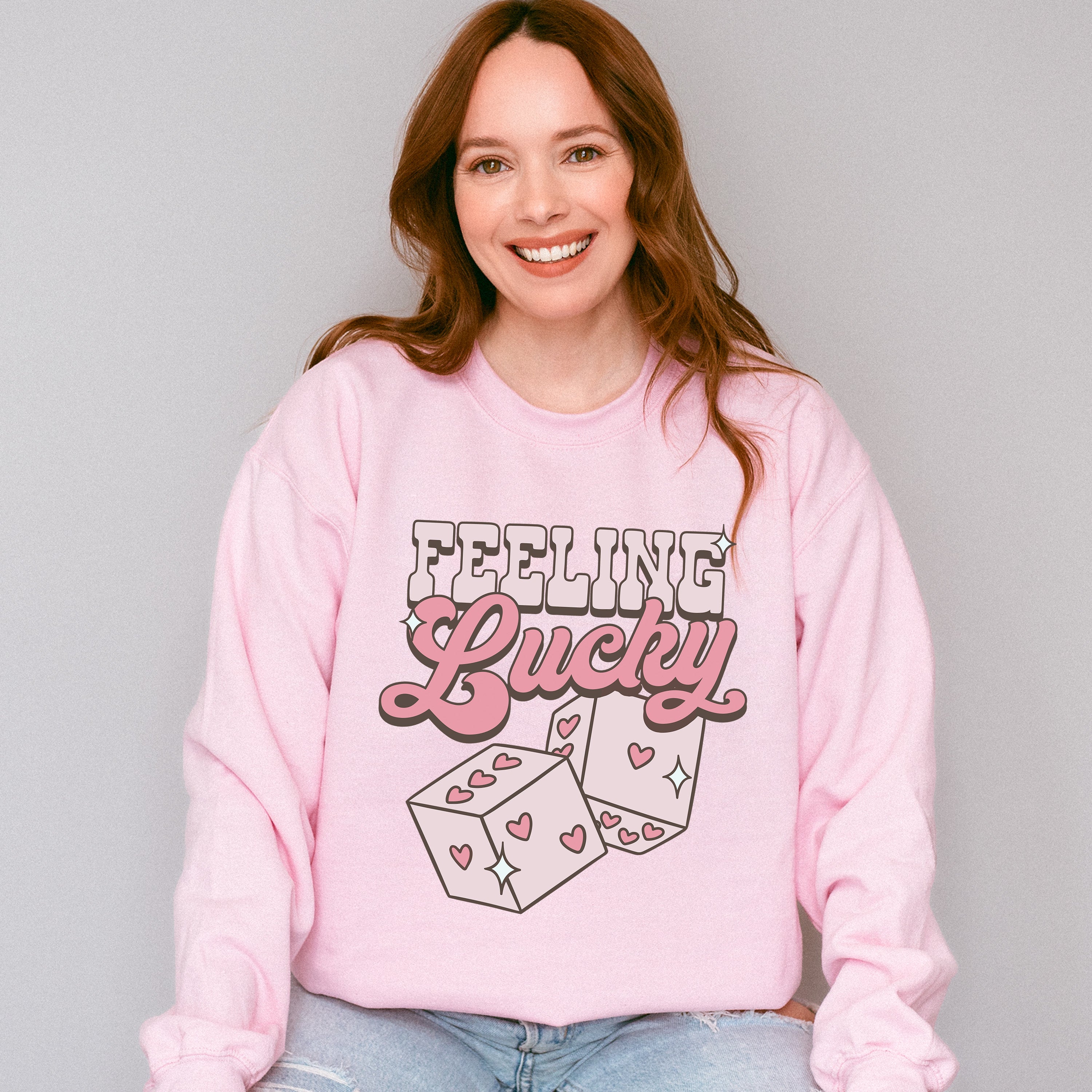 Feeling Lucky Valentines Theme T-shirt, Hoodie, Sweatshirt