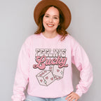Feeling Lucky Valentines Theme T-shirt, Hoodie, Sweatshirt