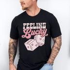 Feeling Lucky Valentines Theme T-shirt, Hoodie, Sweatshirt