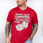 Feeling Lucky Valentines Theme T-shirt, Hoodie, Sweatshirt