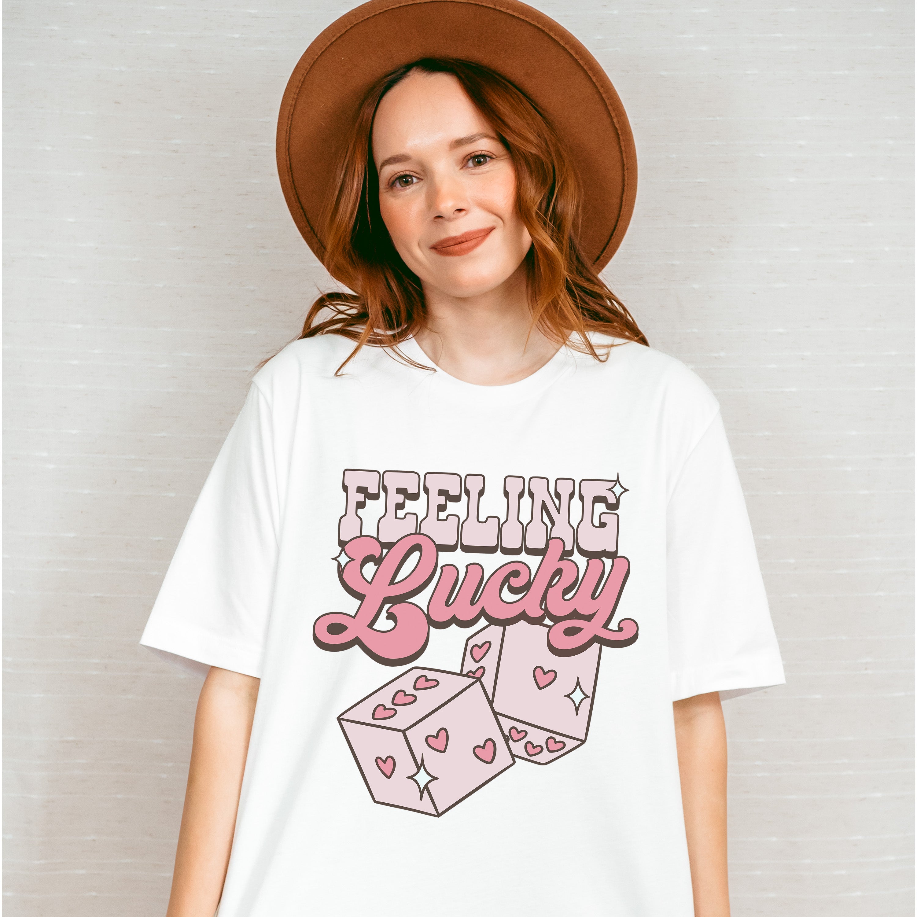 Feeling Lucky Valentines Theme T-shirt, Hoodie, Sweatshirt