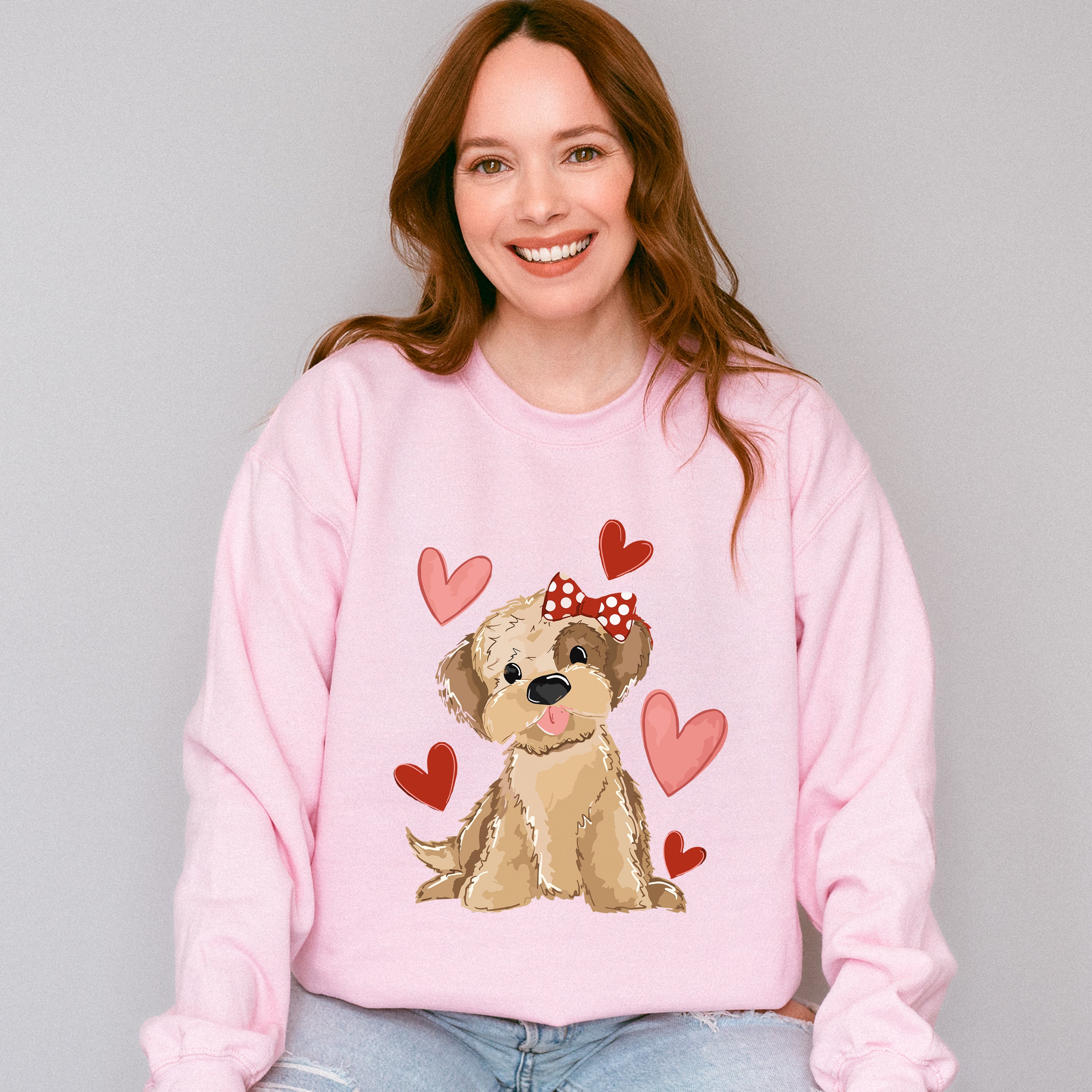 Valentine Dog Valentines Theme T-shirt, Hoodie, Sweatshirt