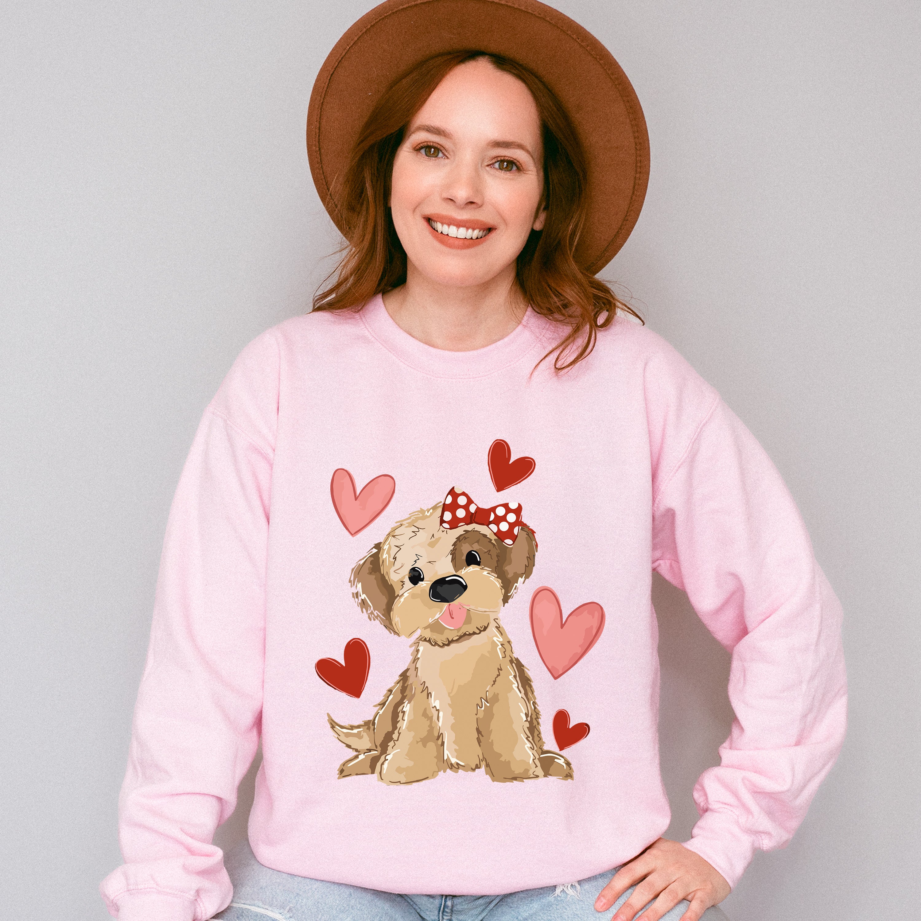 Valentine Dog Valentines Theme T-shirt, Hoodie, Sweatshirt