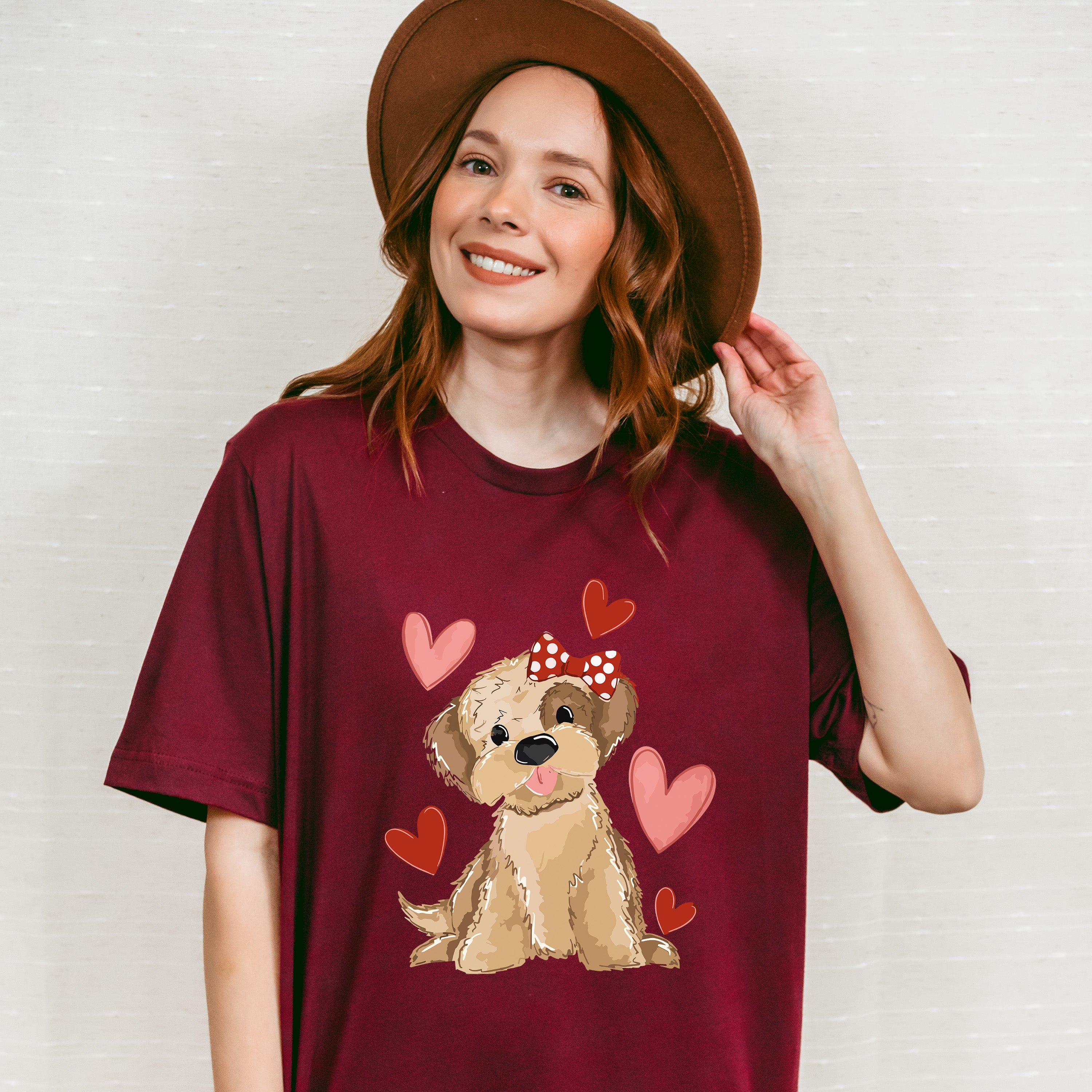 Valentine Dog Valentines Theme T-shirt, Hoodie, Sweatshirt