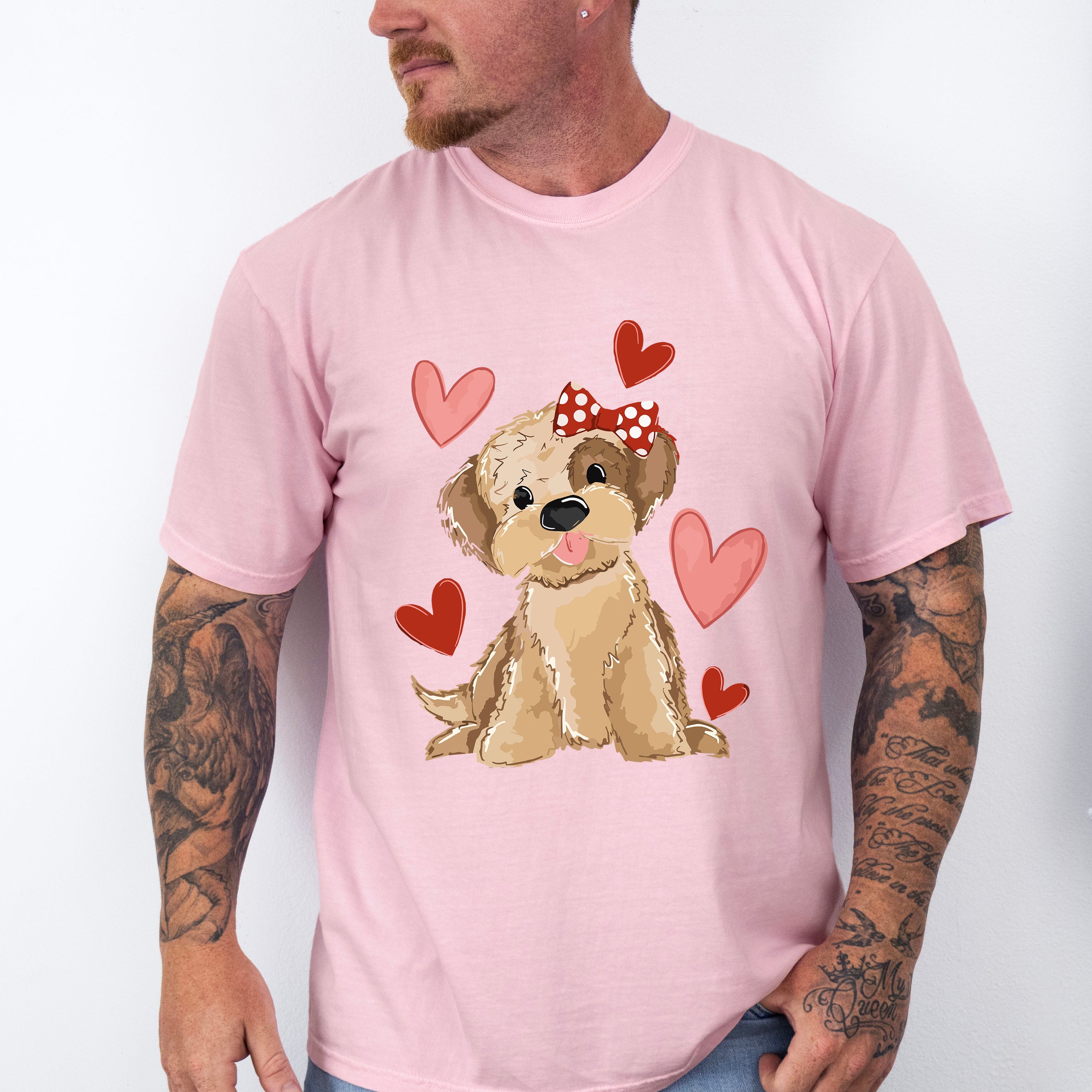 Valentine Dog Valentines Theme T-shirt, Hoodie, Sweatshirt