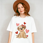 Valentine Dog Valentines Theme T-shirt, Hoodie, Sweatshirt