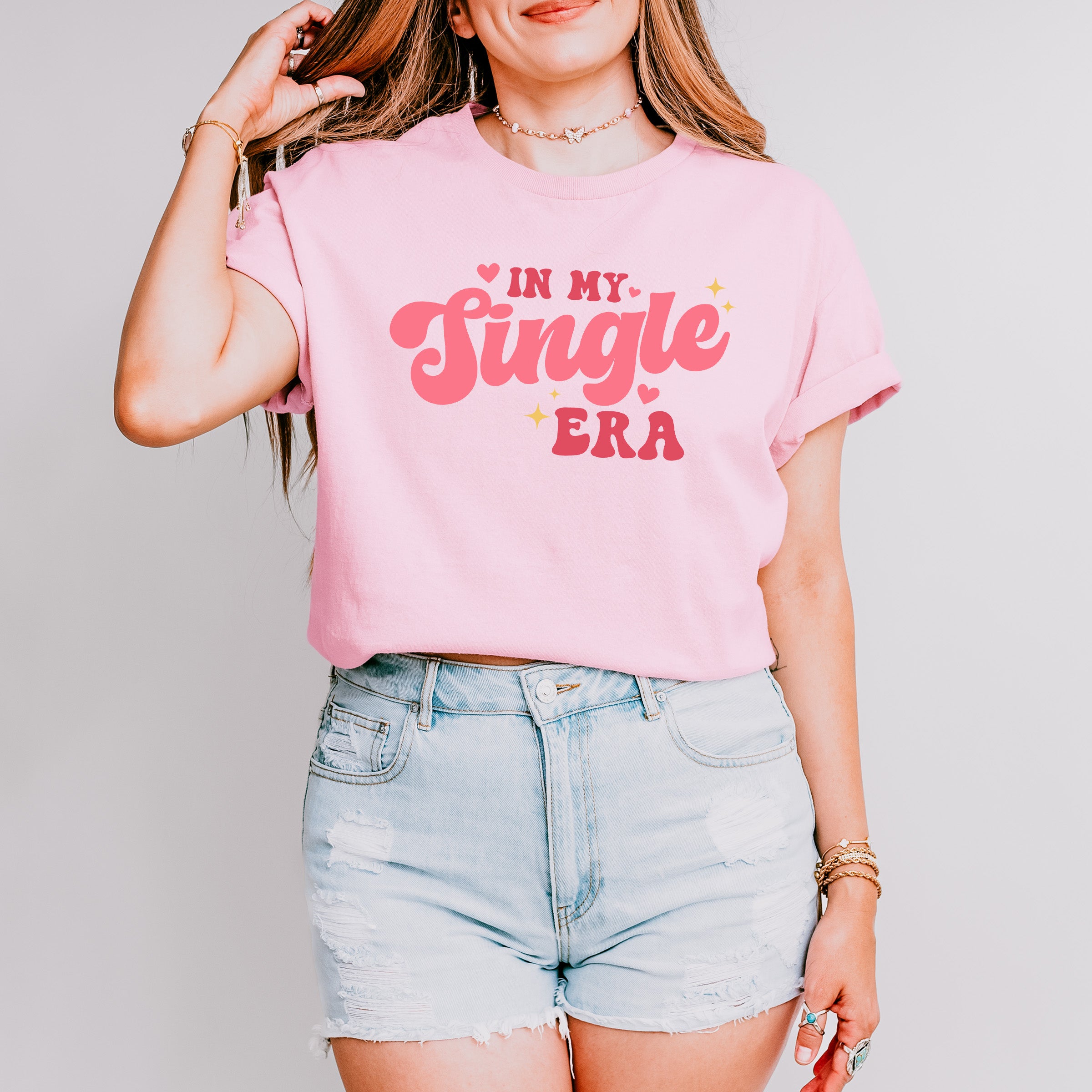 In My Single Era Valentines Theme T-shirt, Hoodie, Sweatshirt