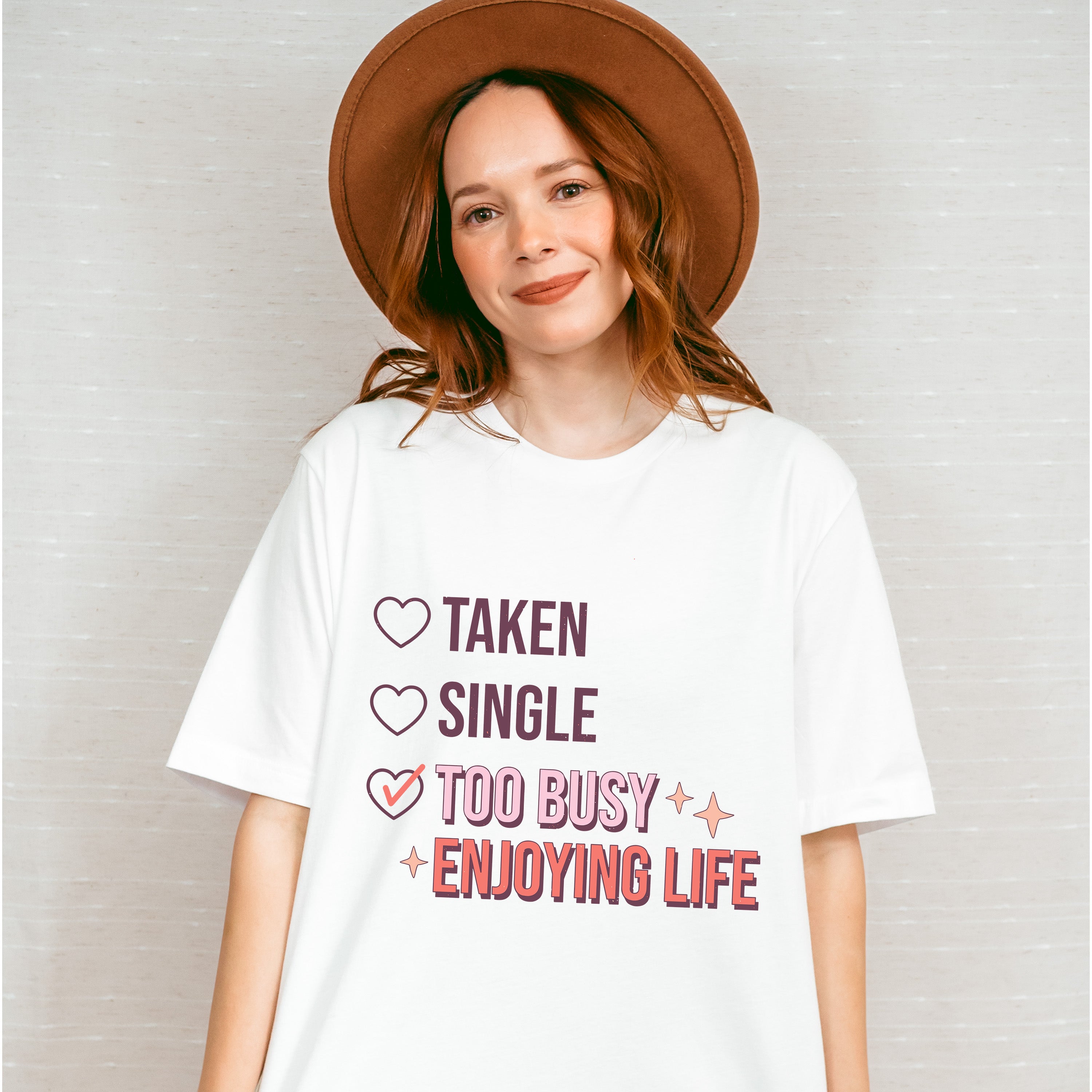 Too Busy Enjoying Life Valentines Theme T-shirt, Hoodie, Sweatshirt
