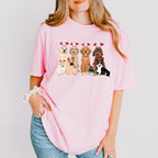 Valentine Dogs Valentines Theme T-shirt, Hoodie, Sweatshirt