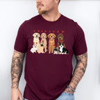 Valentine Dogs Valentines Theme T-shirt, Hoodie, Sweatshirt