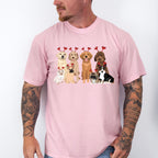 Valentine Dogs Valentines Theme T-shirt, Hoodie, Sweatshirt